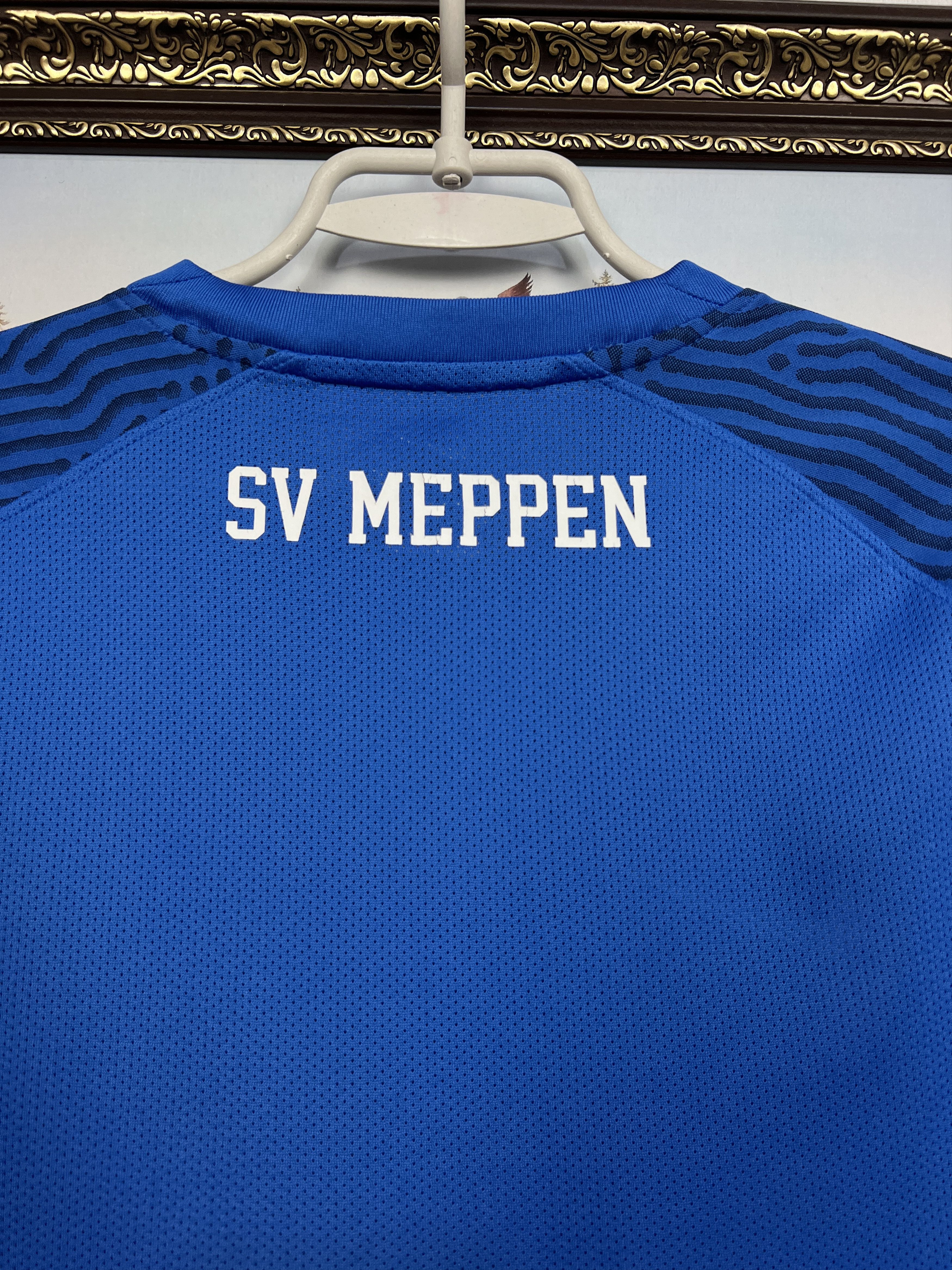 Nike SV Meppen Football Shirt Soccer Nike Blue Jersey Mens Size US M / EU 48-50 / 2 - 12 Thumbnail