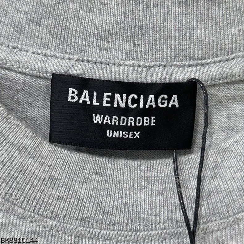 Balenciaga Balenciaga Gray Letter Logo Short Sleeve Size US XXS / EU 40 - 5 Thumbnail