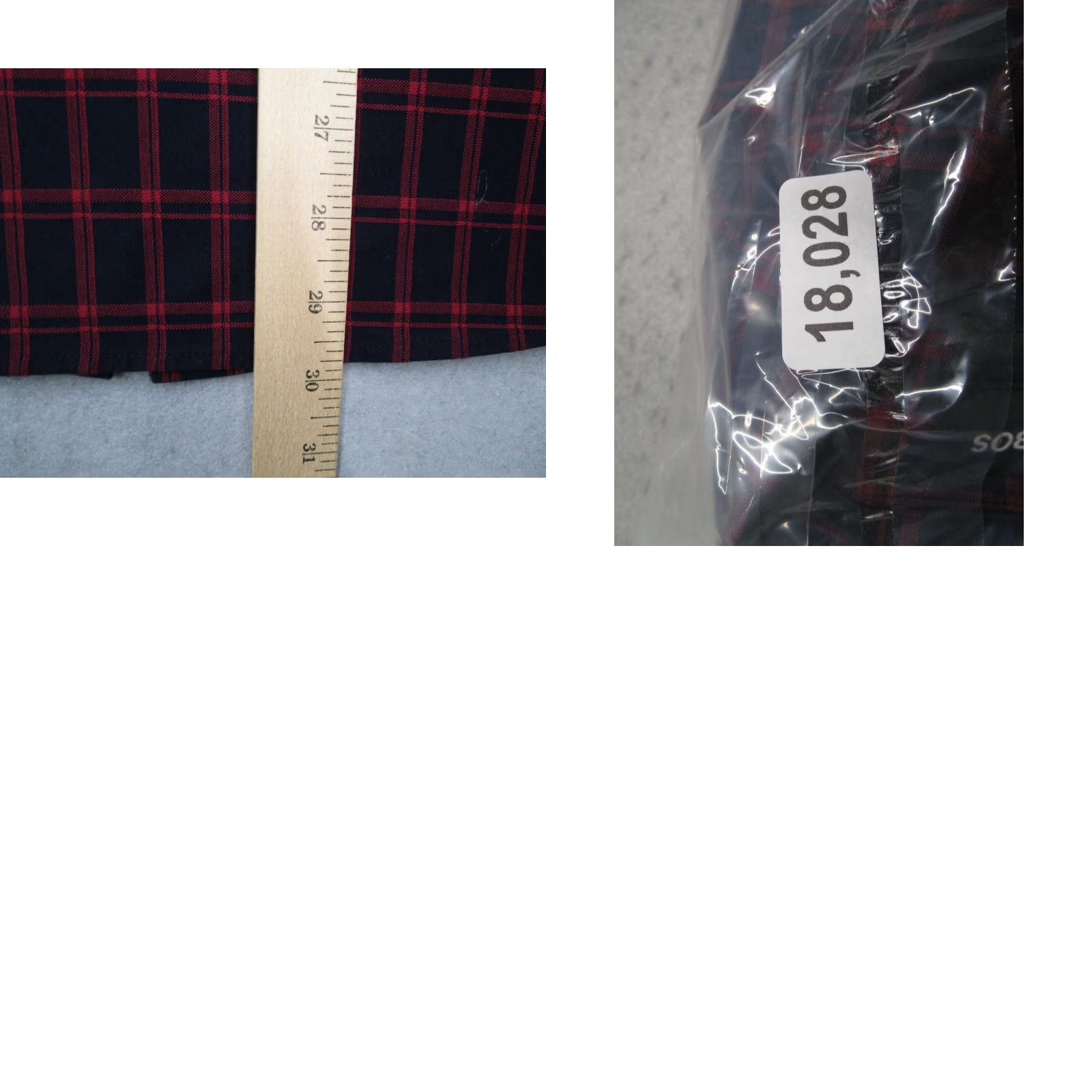 Bonobos Bonobos Dress Shirt Mens Slim Fit Red Check Button Up Work Shirt Size 40R - 8 Thumbnail