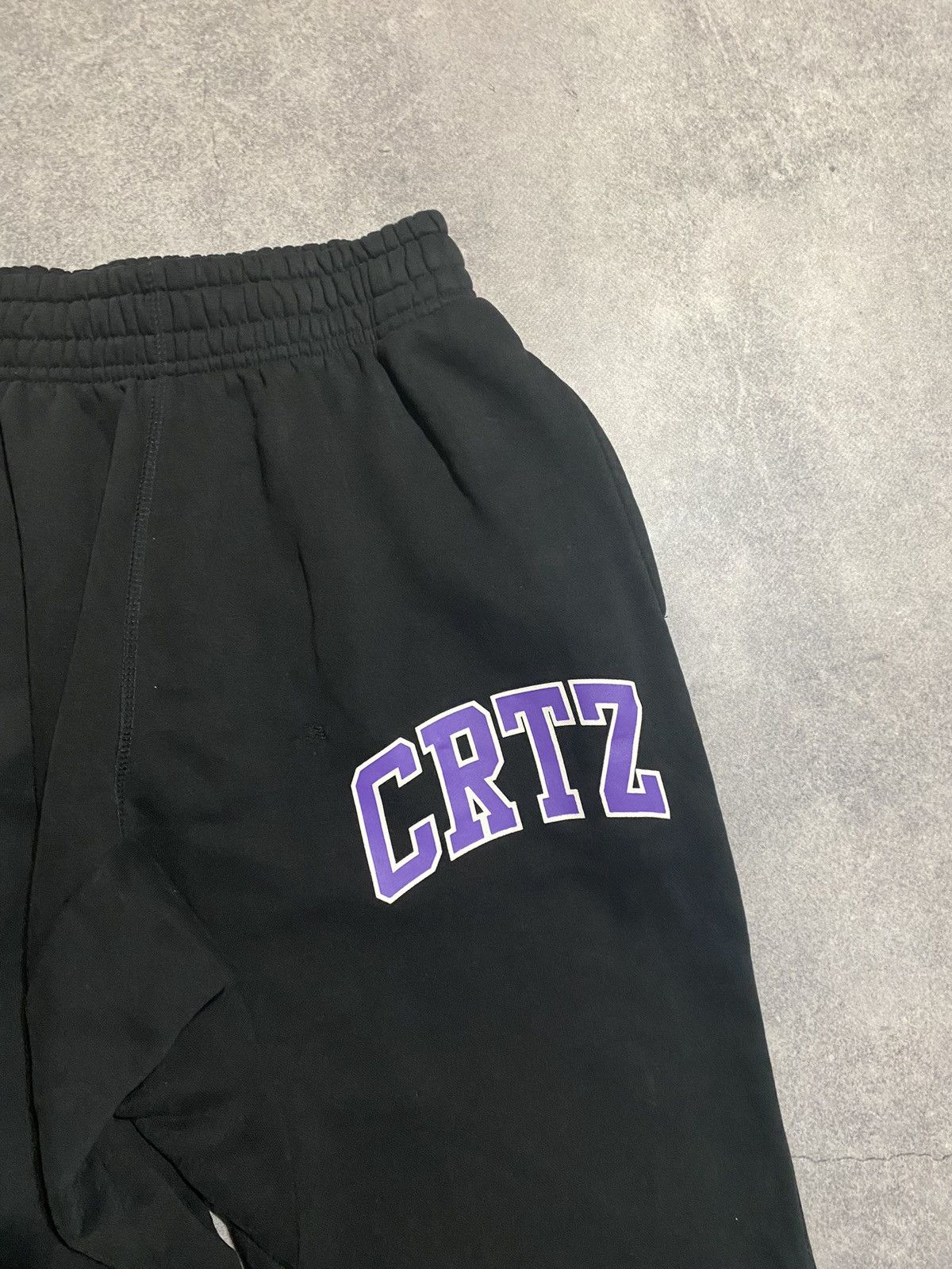 Corteiz Corteiz Black Joggers Straight Leg Drip Drill Size US 32 / EU 48 - 3 Thumbnail