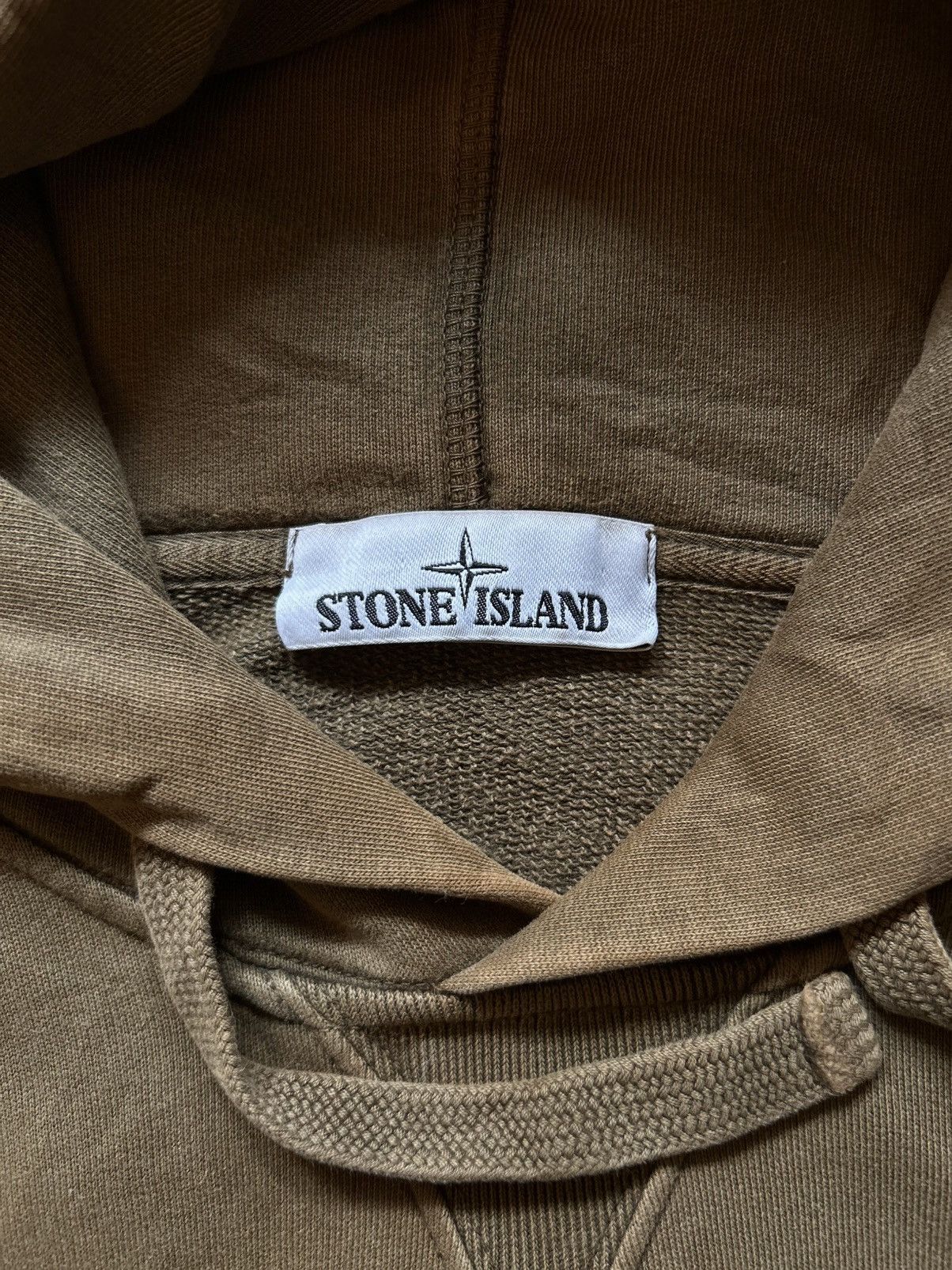 Stone Island 💥CRAZY💥 RARE COLOURED DISTRESSED STONE ISLAND GARMENT HOODIE Size US L / EU 52-54 / 3 - 9 Thumbnail