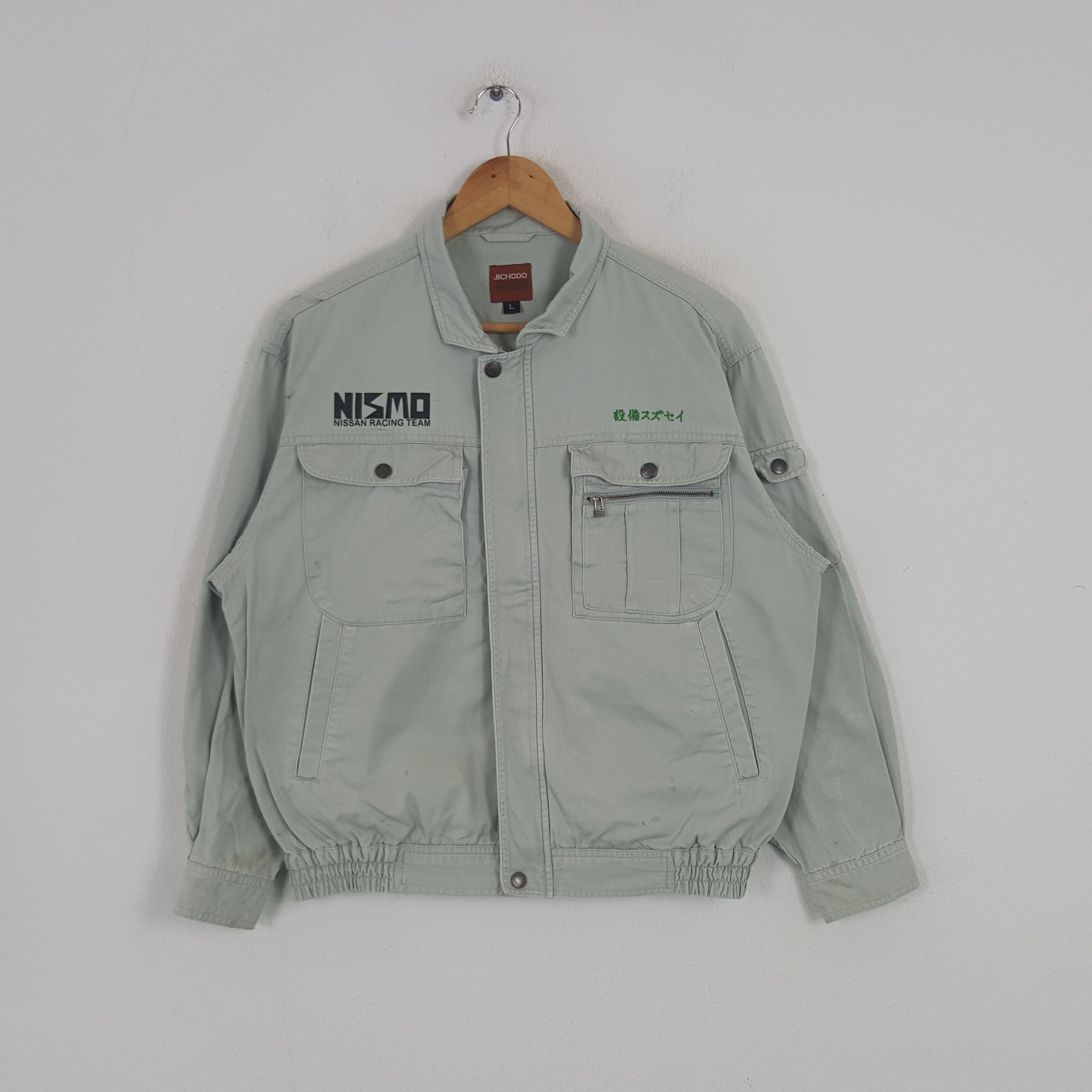 Japanese Brand × Vintage Vintage Nismo Nissan Japanese Racing Team Custom Art Jacket Size US L / EU 52-54 / 3 - 3 Thumbnail