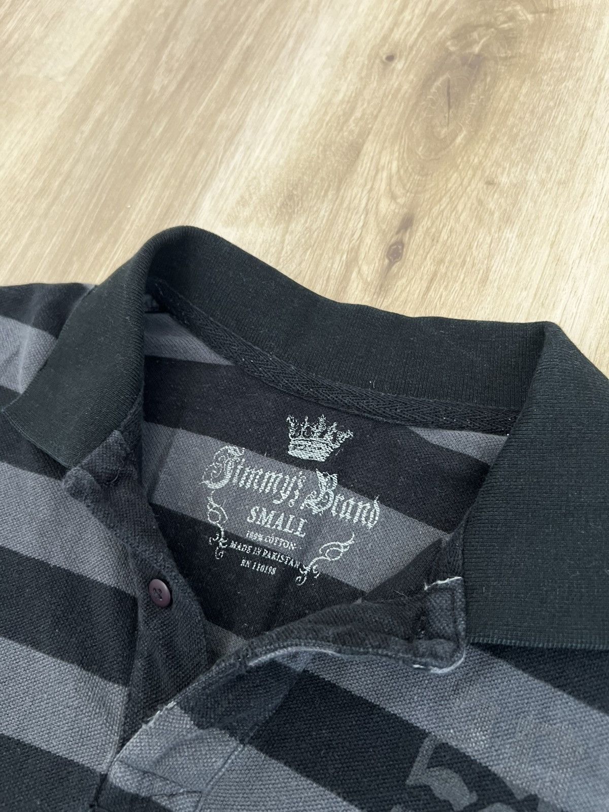 Japanese Brand Y2k drain jimmy’s brand drain affliction style polo Size US M / EU 48-50 / 2 - 7 Thumbnail