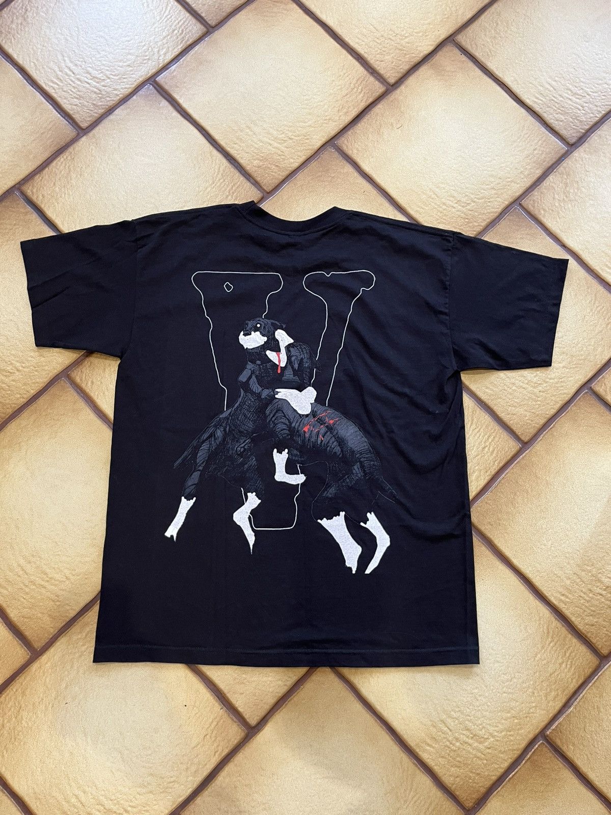 City Morgue × Vlone Vlone x City Morgue Dogs T-shirt Size US XL / EU 56 / 4 - 2 Thumbnail