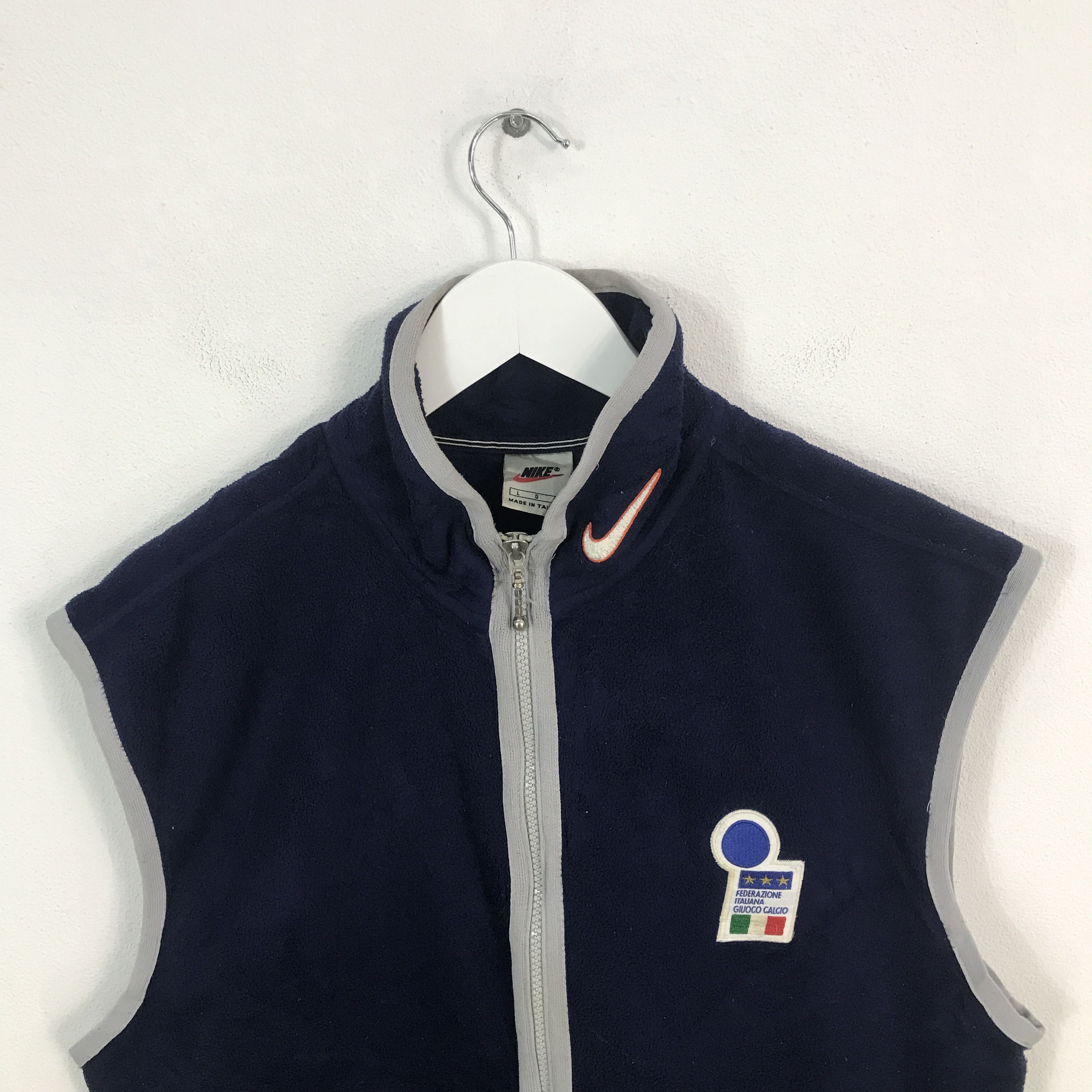 Nike Rare Nike Vest Jacket Size US L / EU 52-54 / 3 - 2 Thumbnail