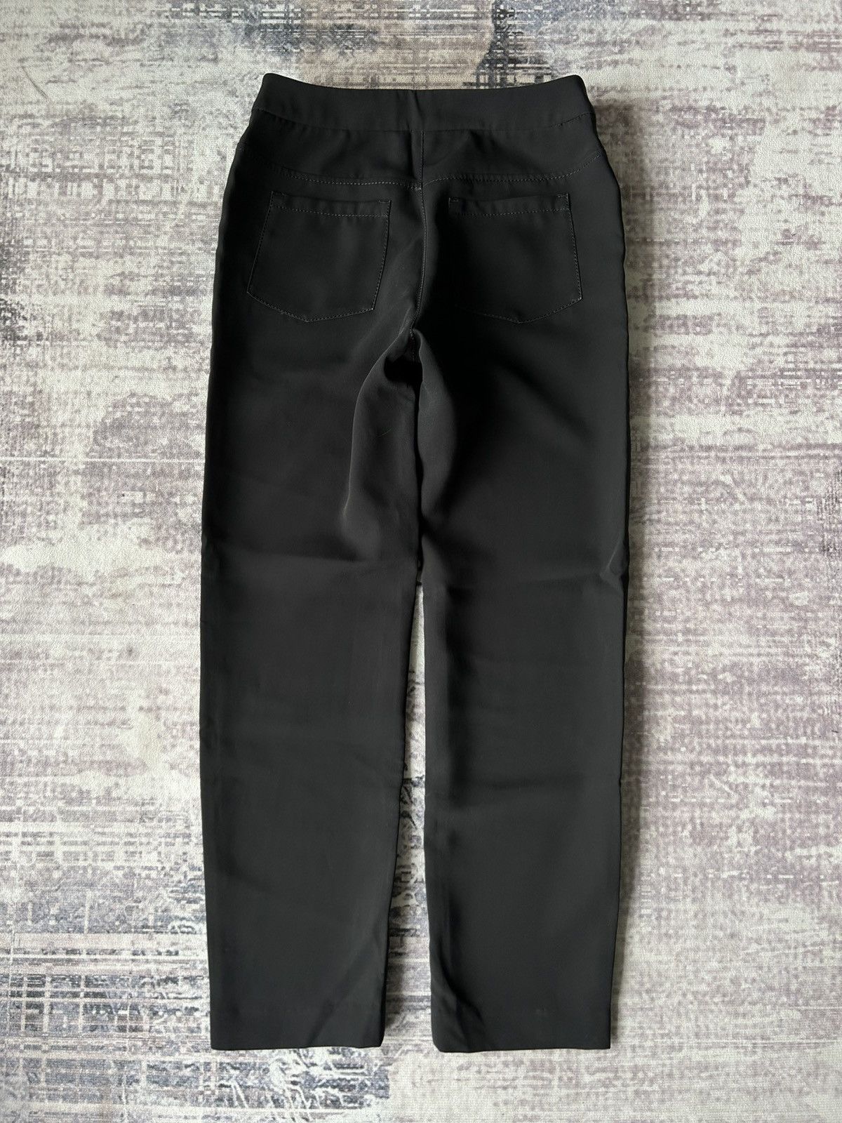Chanel Vintage Chanel Trousers Black Pants Size 27" / US 4 / IT 40 - 2 Thumbnail