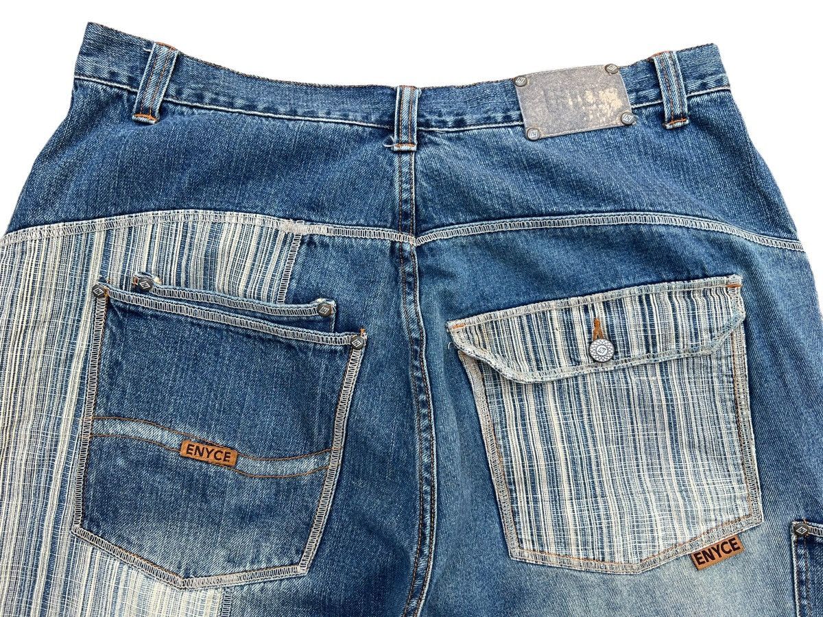 JNCO Enyce Y2K Multipocket Wide Baggy Denim Jeans 37 Size US 37 - 10 Thumbnail