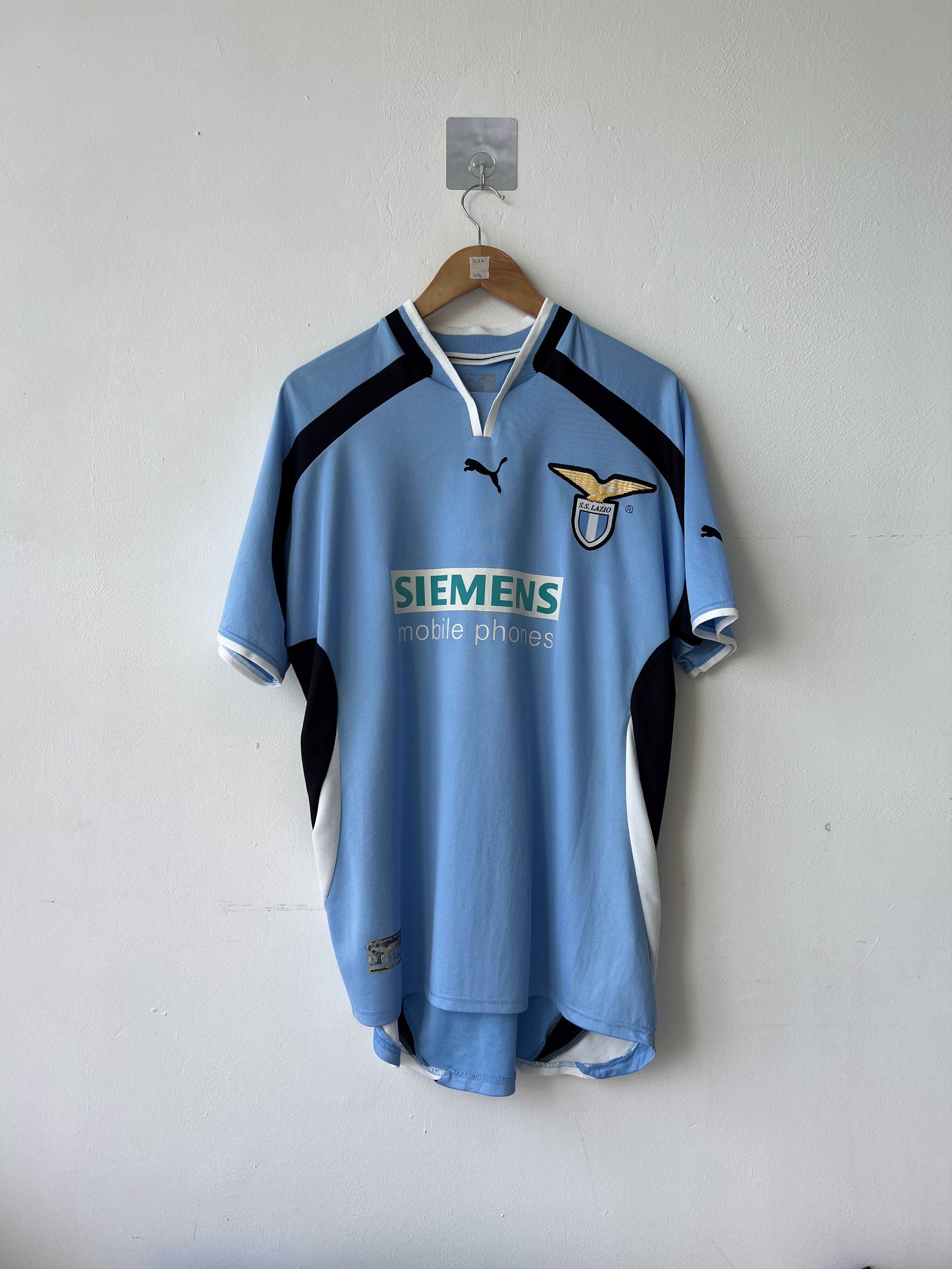 Puma (L) Lazio 2000-01 Home Kit Crespo #10 Size US L / EU 52-54 / 3 - 2 Thumbnail