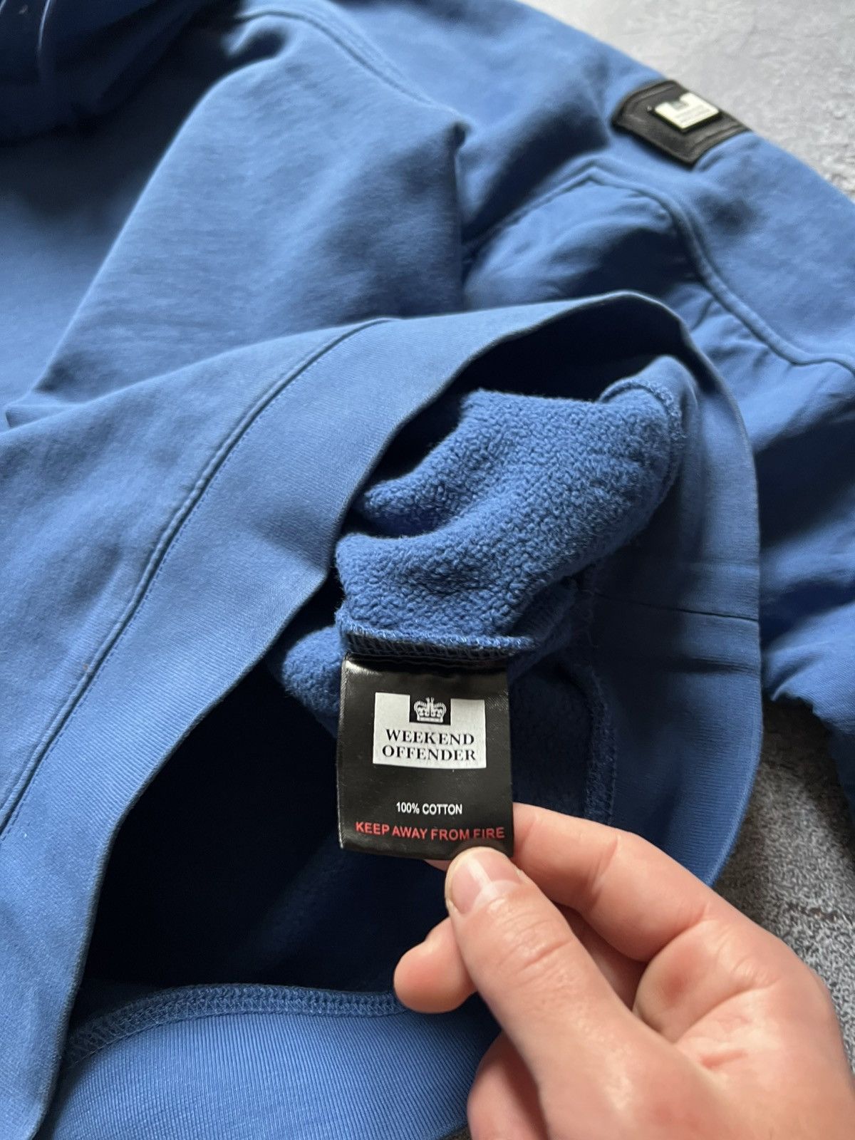Weekend Offender Vintage Weekend Offender Hoodie Big Logo Patch S Size US S / EU 44-46 / 1 - 10 Thumbnail