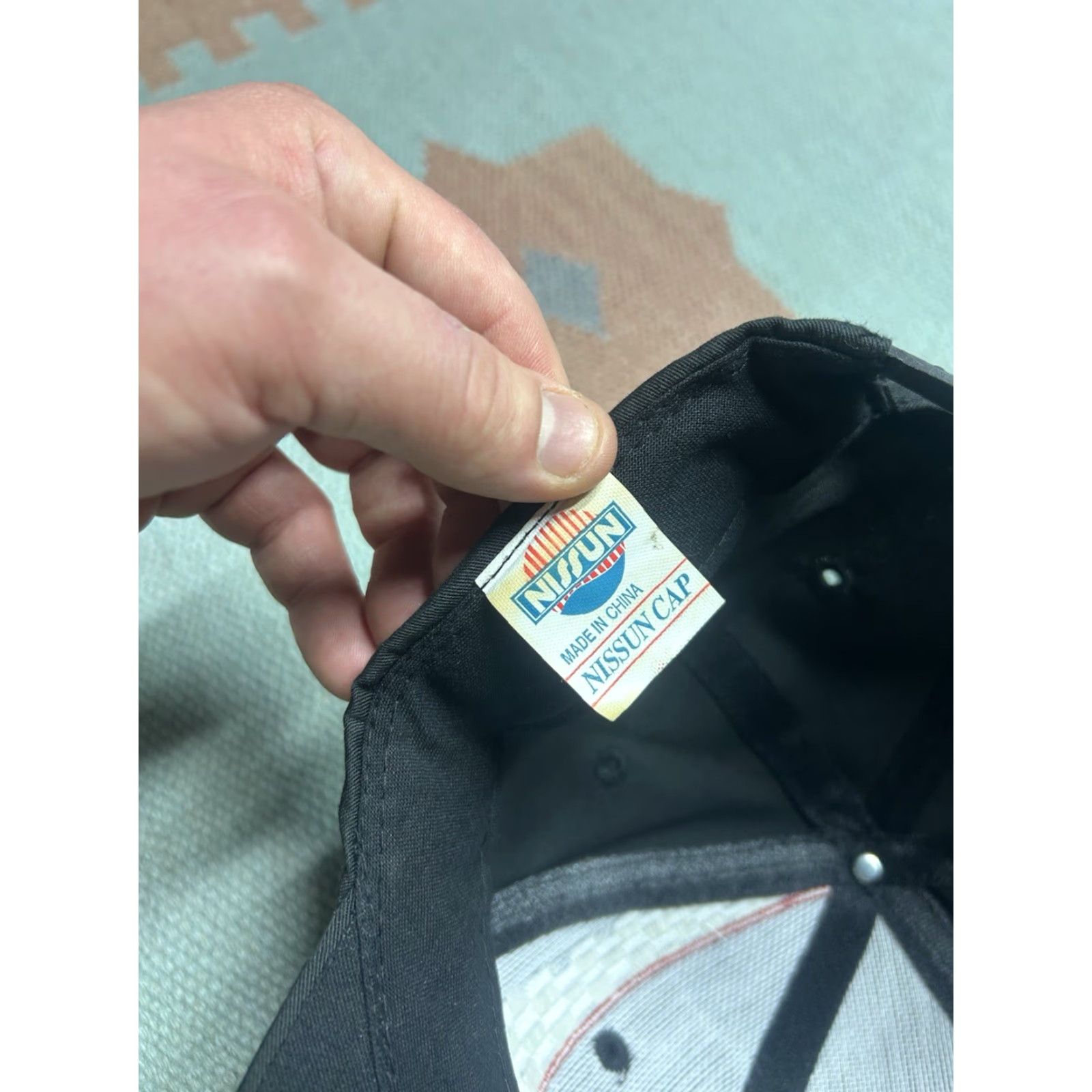 Vintage VINTAGE SnapBack Hat Cap AC Delco Universal Lift Parts Racing Checkered Black Adjustable Black Men Mens Cap Size ONE SIZE - 7 Thumbnail