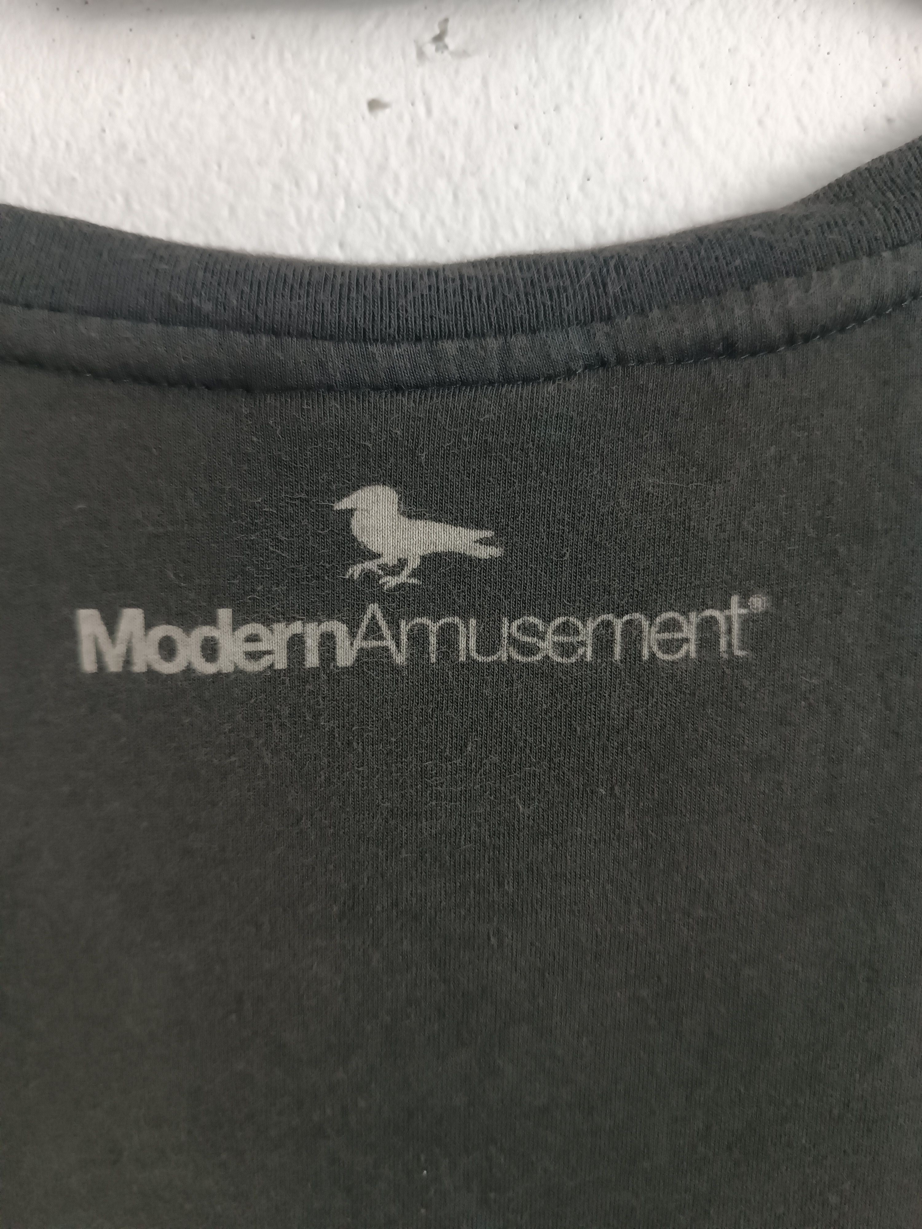 Japanese Brand VINTAGE MODERN AMUSEMENT BIG LOGO TEE IN THE ATTIC LGB BEAST Size M / US 6-8 / IT 42-44 - 13 Thumbnail