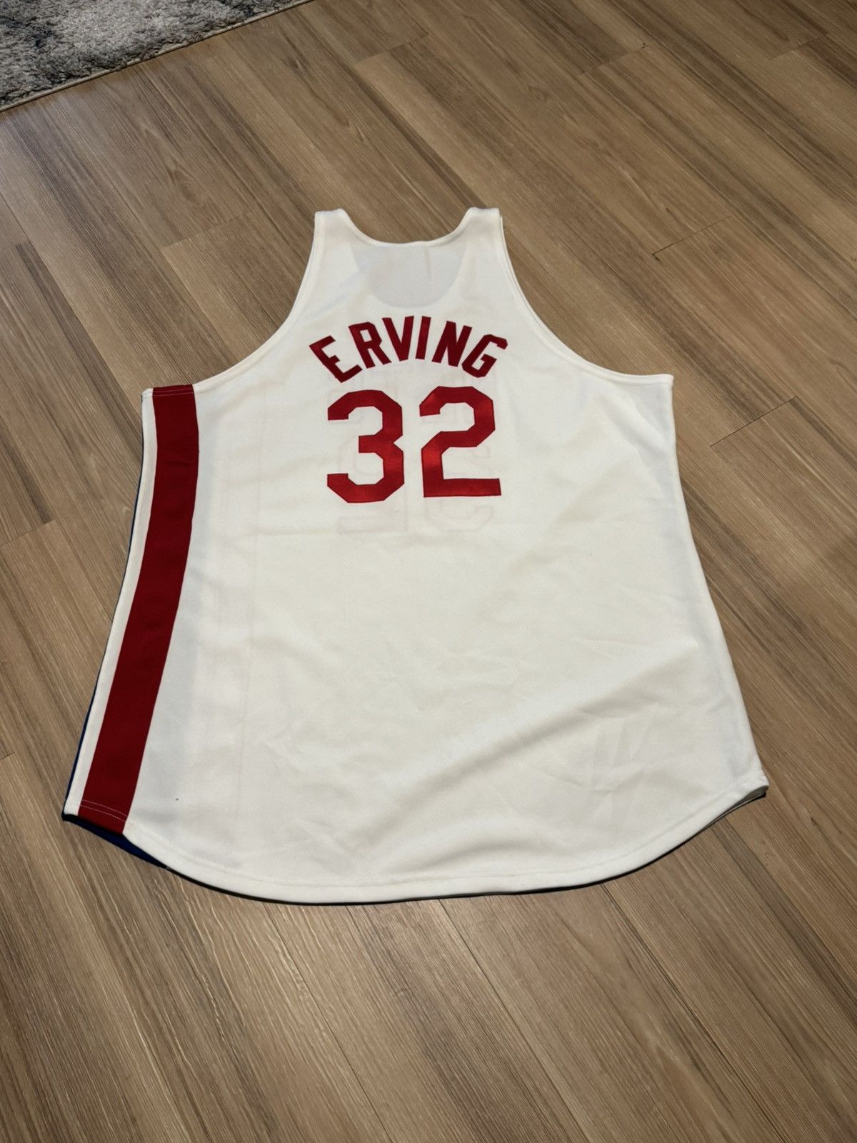 Mitchell & Ness Mitchell & Ness Julius Erving New Jersey Nets Jersey White Size US XL / EU 56 / 4 - 3 Thumbnail