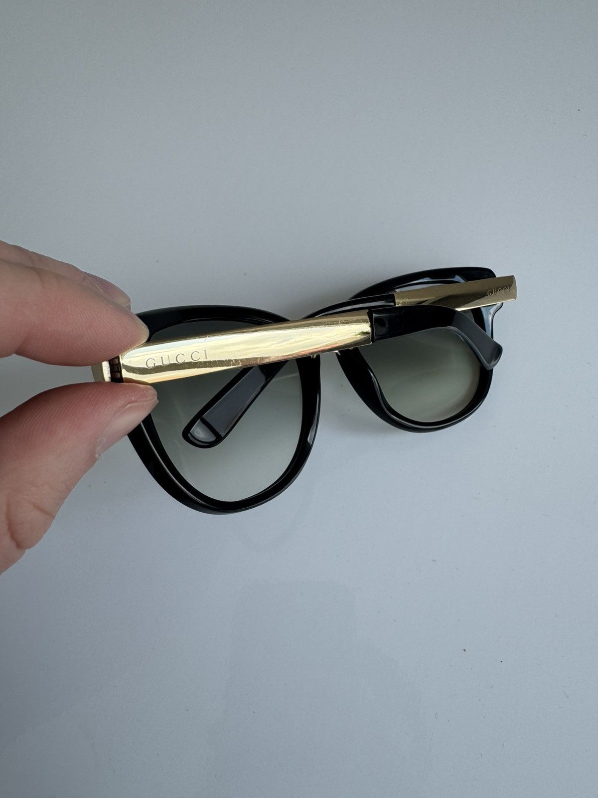 Gucci Gucci Sunglasses GG 3651/S Black Gold Size ONE SIZE - 13 Thumbnail