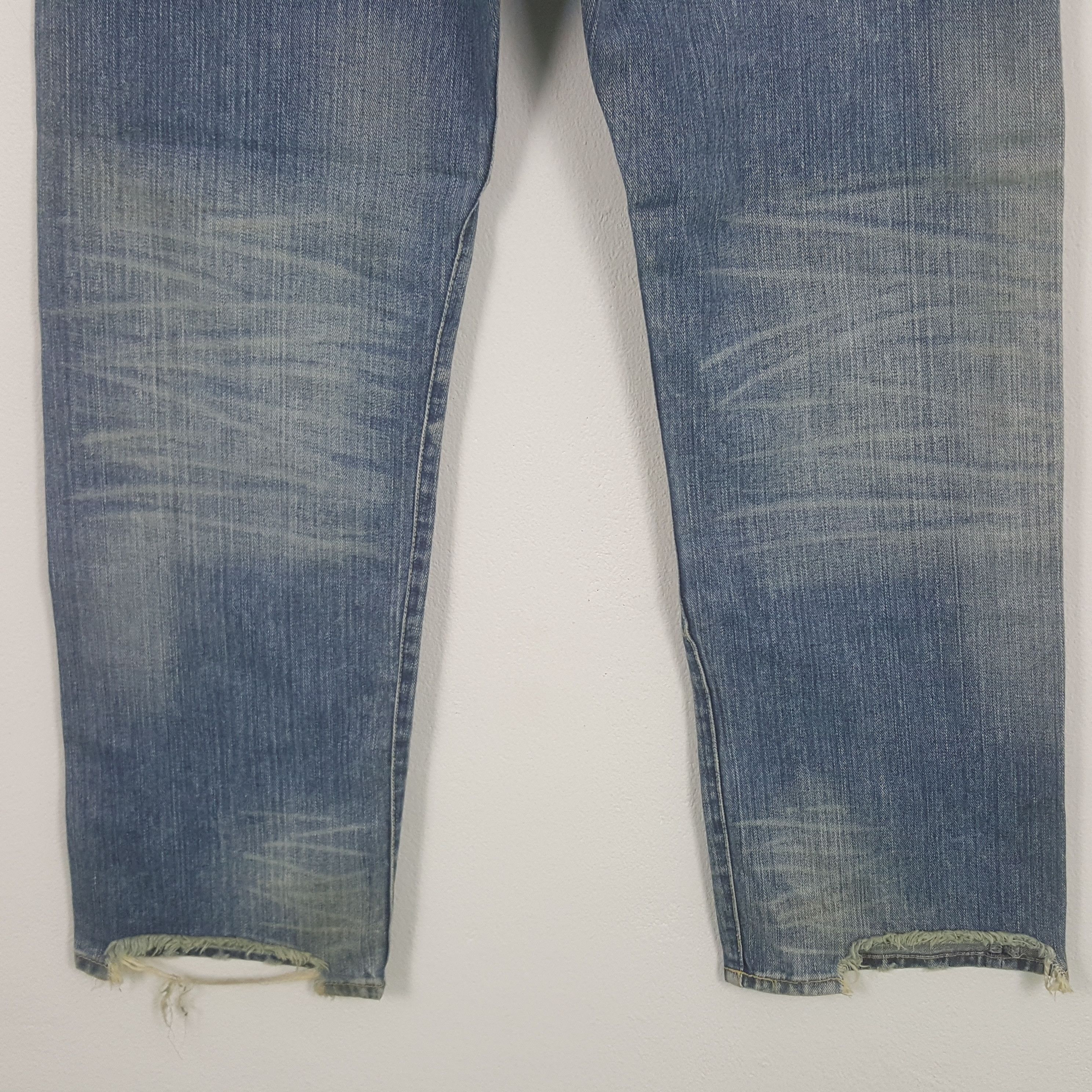 Designer × Japanese Brand × Vintage Vintage Exribitionist Patchwork Design Denim Jeans Size US 32 / EU 48 - 6 Thumbnail
