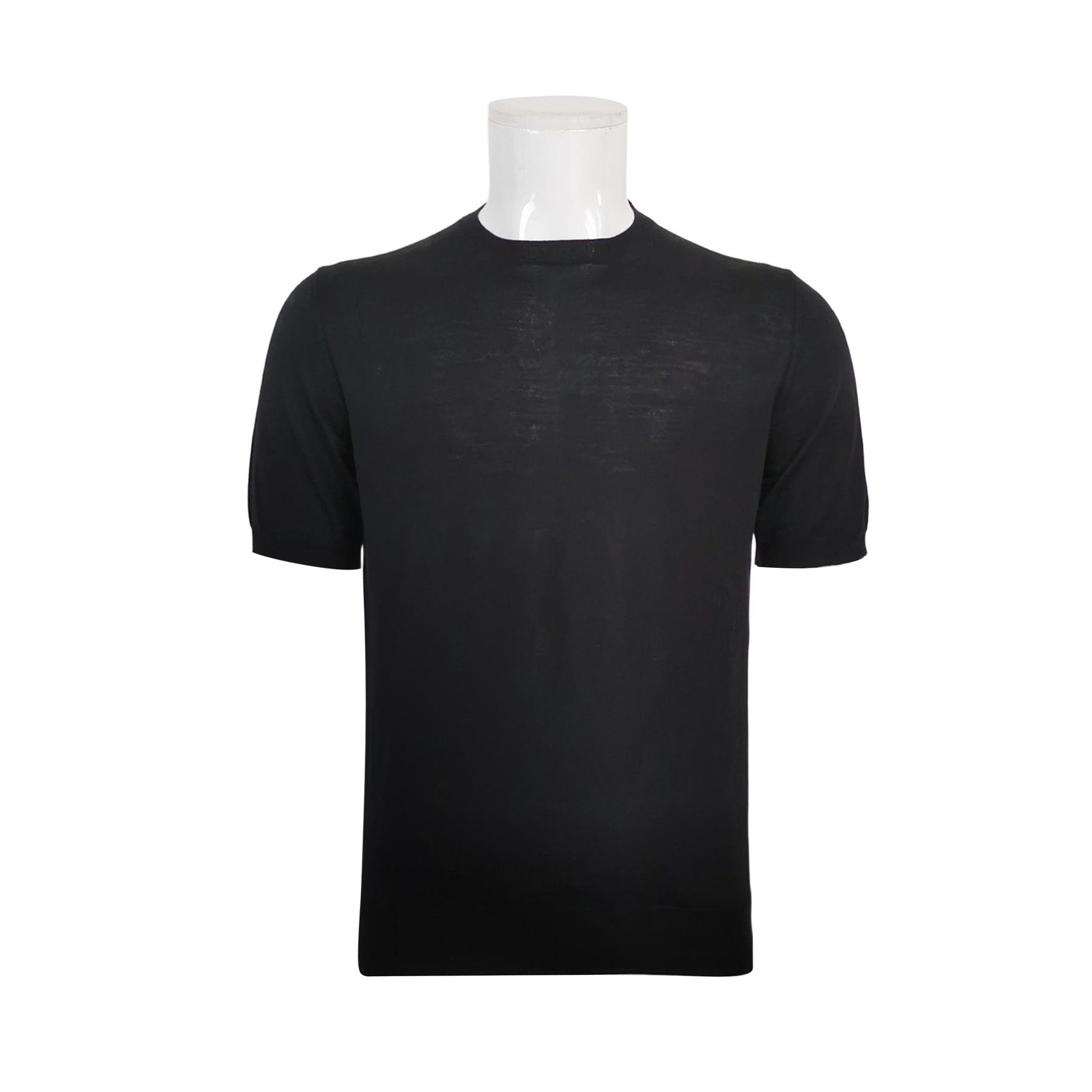 Prada Prada Wool Crew Neck Short Sleeve Knit 0089 Size M / US 6-8 / IT 42-44 - 1 Thumbnail