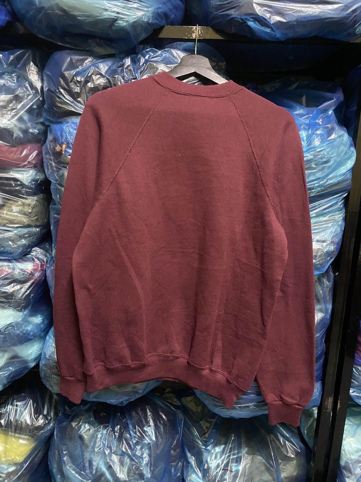 Lee Vintage 90s Lee Maroon Sweatshirt USA Made Crewneck Size US M / EU 48-50 / 2 - 6 Thumbnail