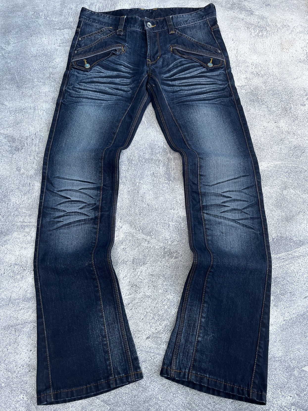 Nicole Club Nicole Club For Men Clawmark Flared Jeans Size US 30 / EU 46 - 1 Thumbnail