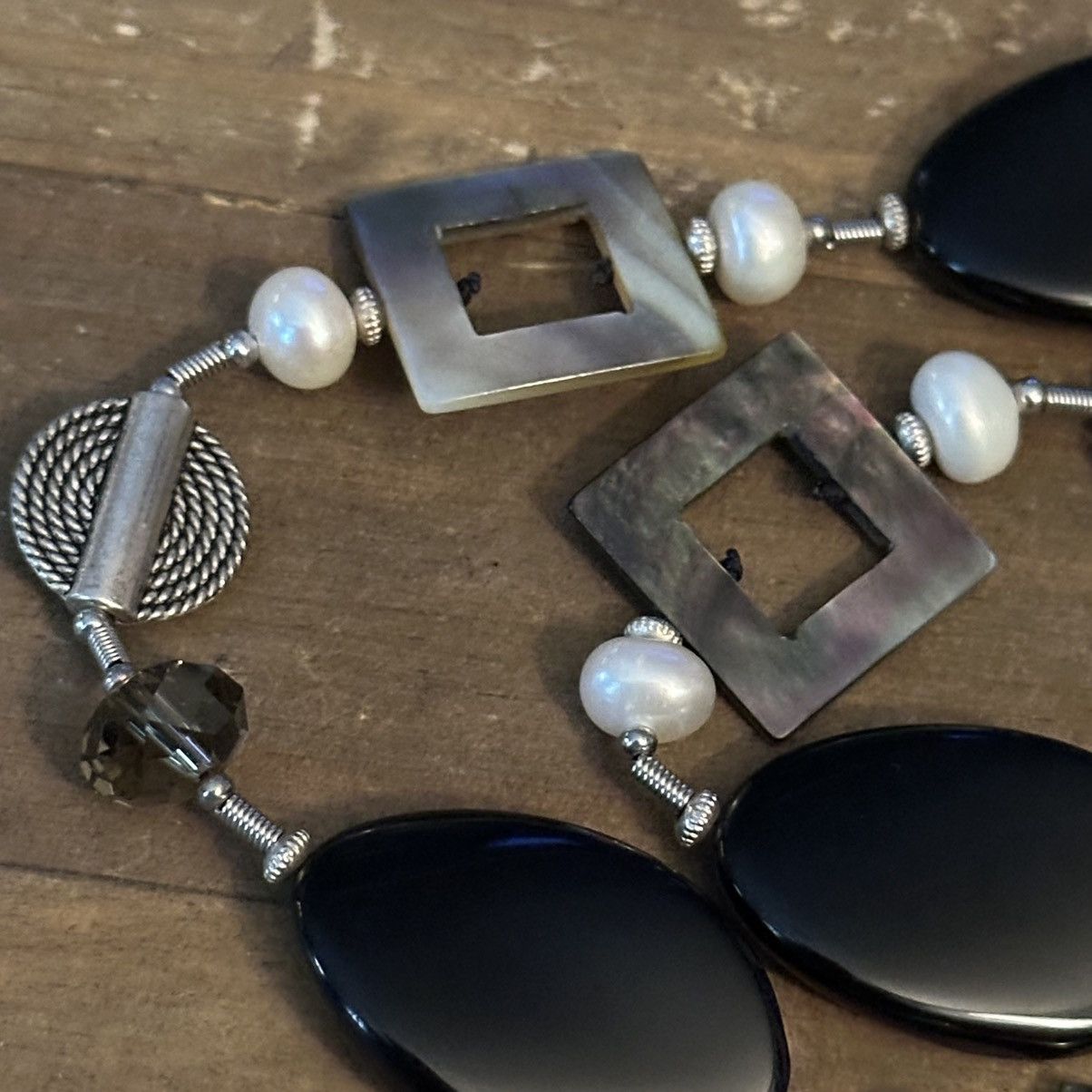 Other Premier Designs station mop, glass & pearl necklace Size ONE SIZE - 3 Thumbnail