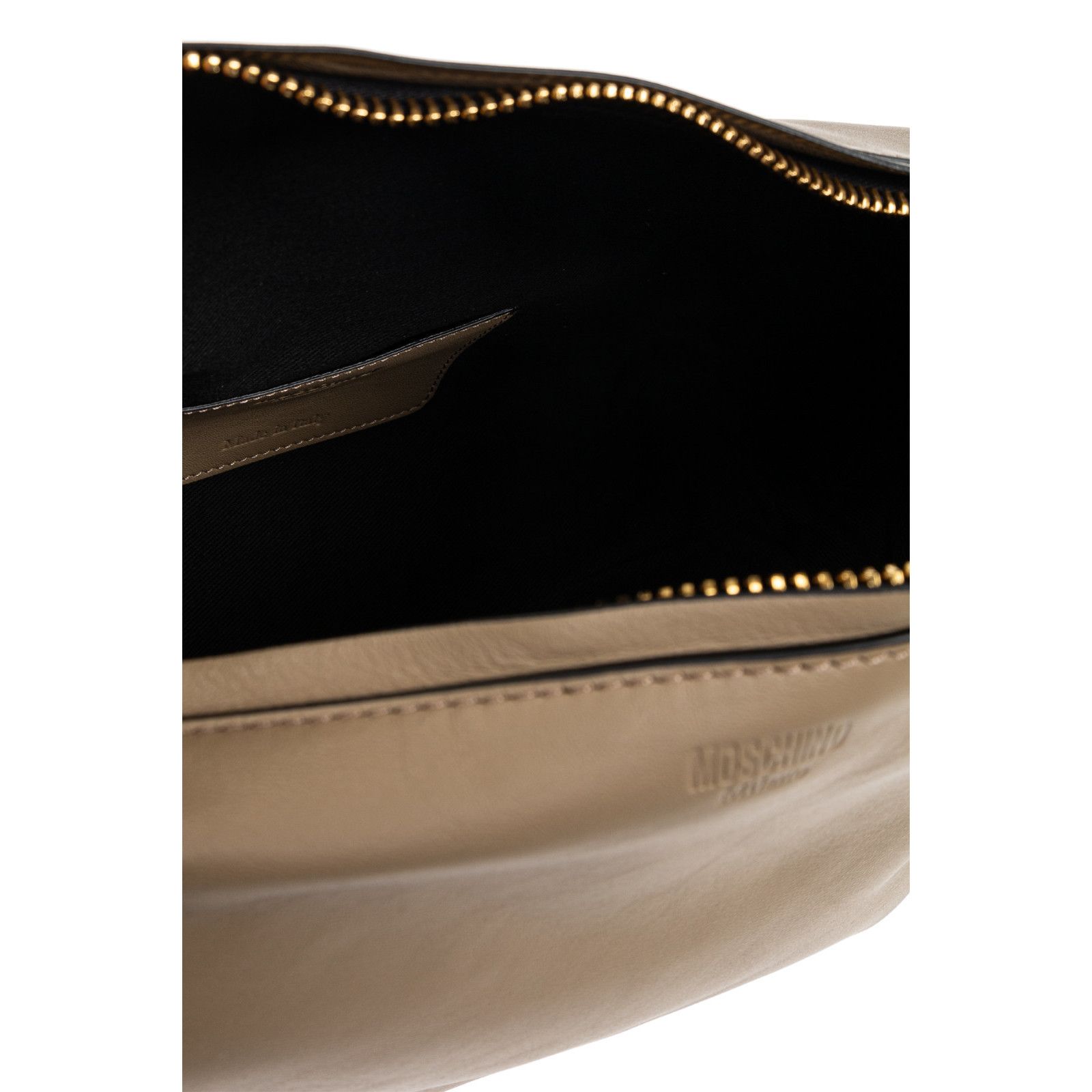 Moschino MOSCHINO Beige Leather Shoulder Bag New & Authentic Size ONE SIZE - 4 Thumbnail