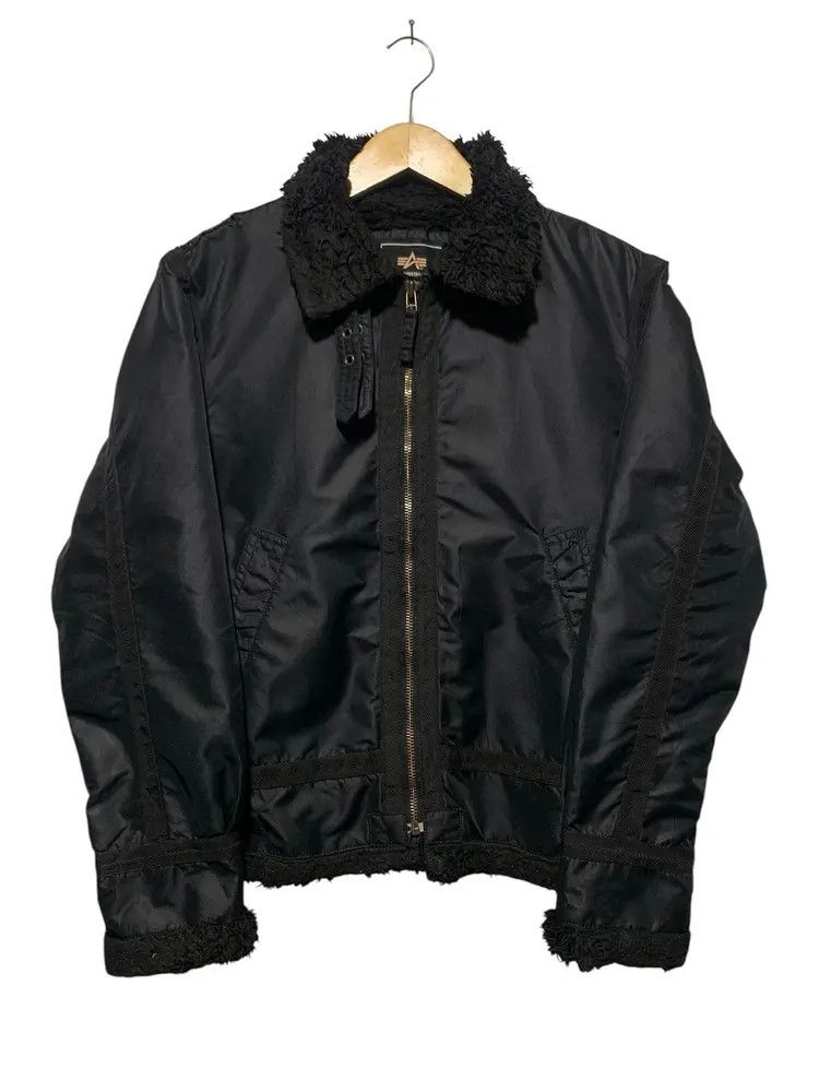 Alpha Industries Alpha Industries - vkei style bondage nylon biker jacket Size US M / EU 48-50 / 2 - 2 Thumbnail