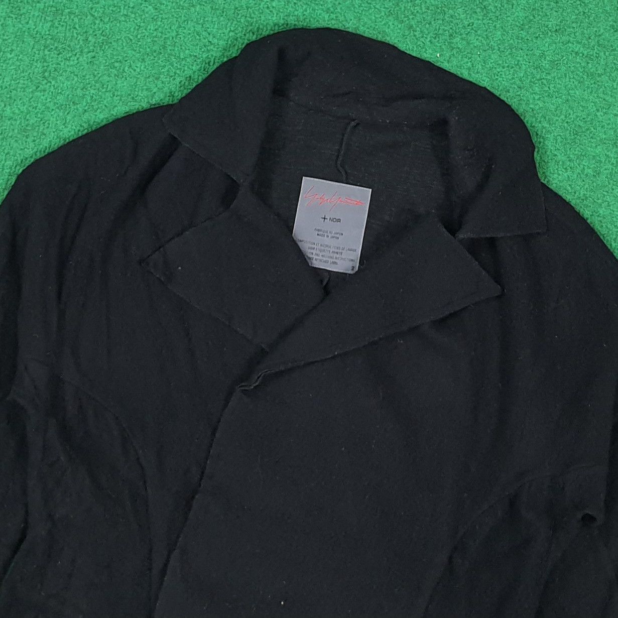 Yohji Yamamoto Archival Yohji Yamamoto +NOIR Wool Blend Avant-Garde Jacket Size US S / EU 44-46 / 1 - 2 Thumbnail