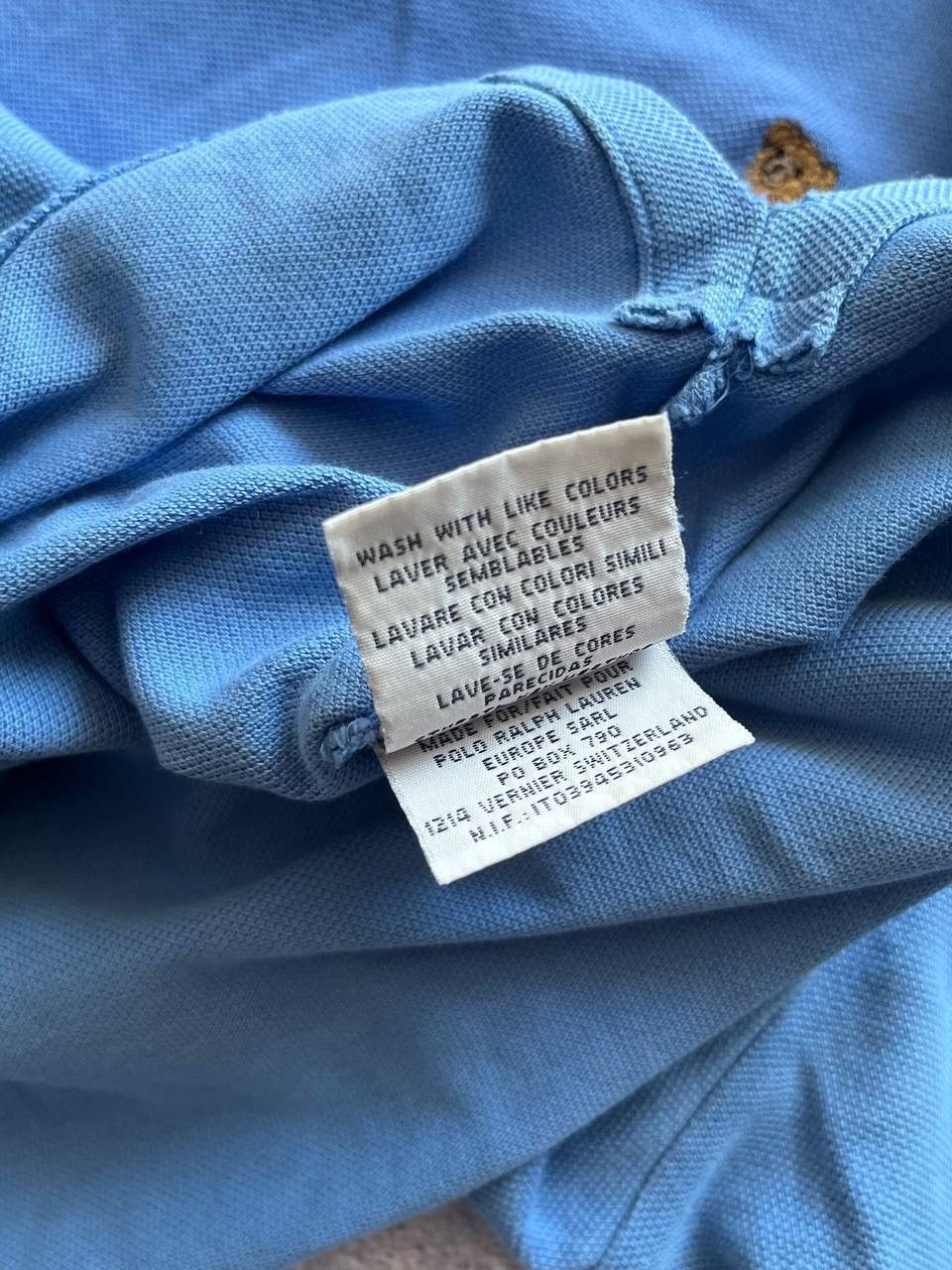 Polo Ralph Lauren × Vintage Vintage Polo Bear Polo Shirt L Size US L / EU 52-54 / 3 - 6 Thumbnail