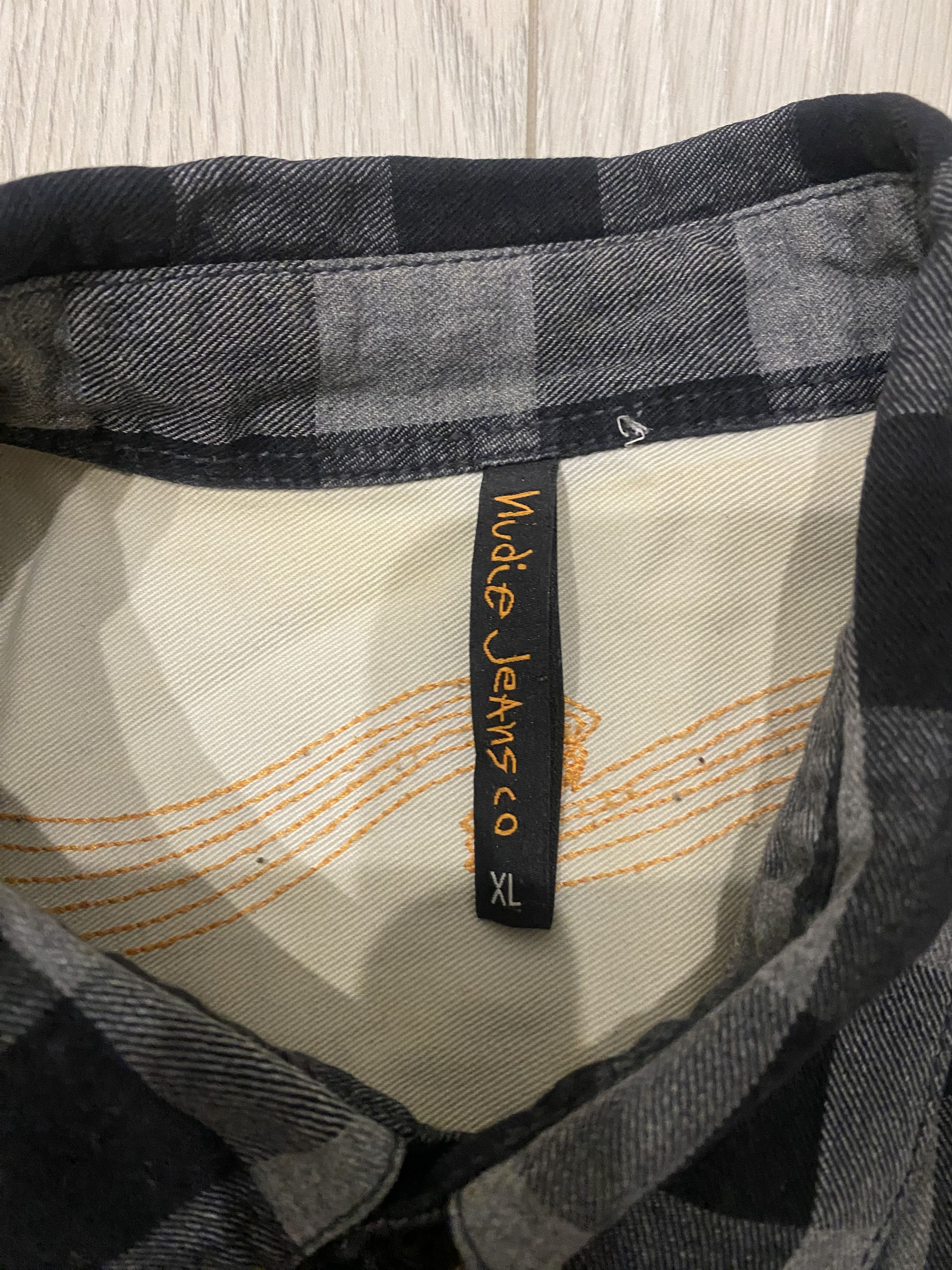 Nudie Jeans Nudie Jeans Flannel Shirt Size US XL / EU 56 / 4 - 3 Thumbnail