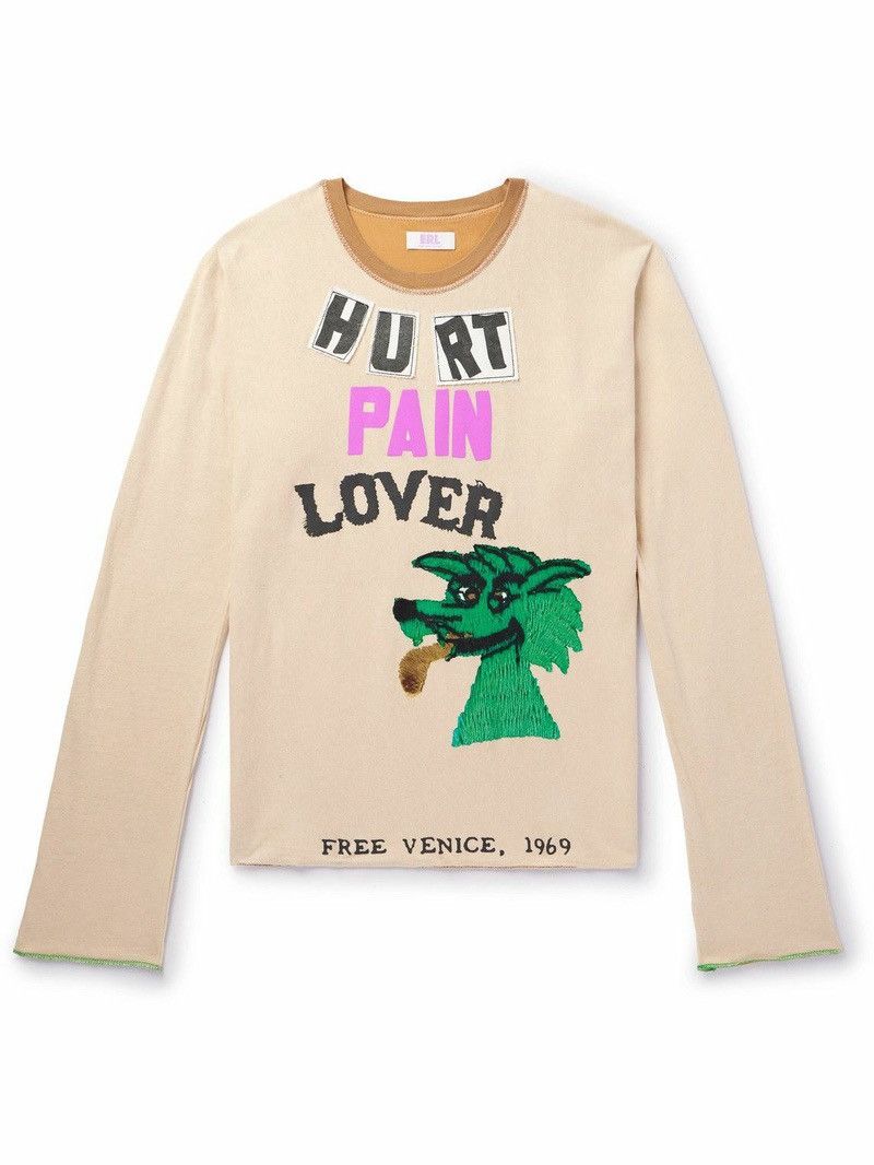 ERL ERL - REVERSIBLE PRINTED COTTON AND TENCEL™ LYOCELL T-SHIRT Size US XL / EU 56 / 4 - 1 Thumbnail