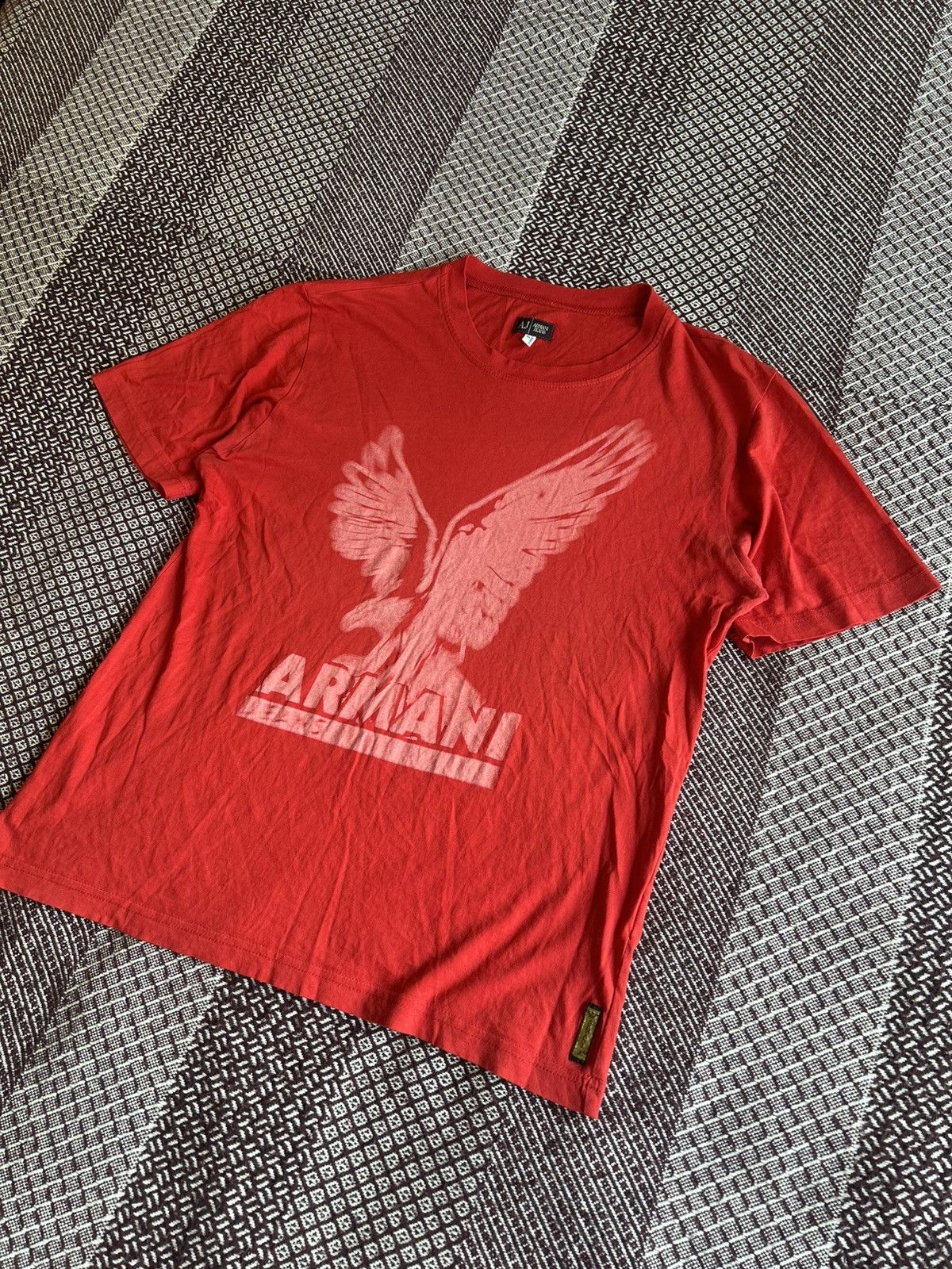 Armani Vintage Armani Jeans Streetwear Women T-Shirt Size Small Y2K Size S / US 4 / IT 40 - 2 Thumbnail