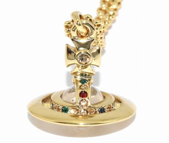 Vivienne Westwood Vivienne Westwood Orb Pendant Chain Size ONE SIZE - 1 Thumbnail