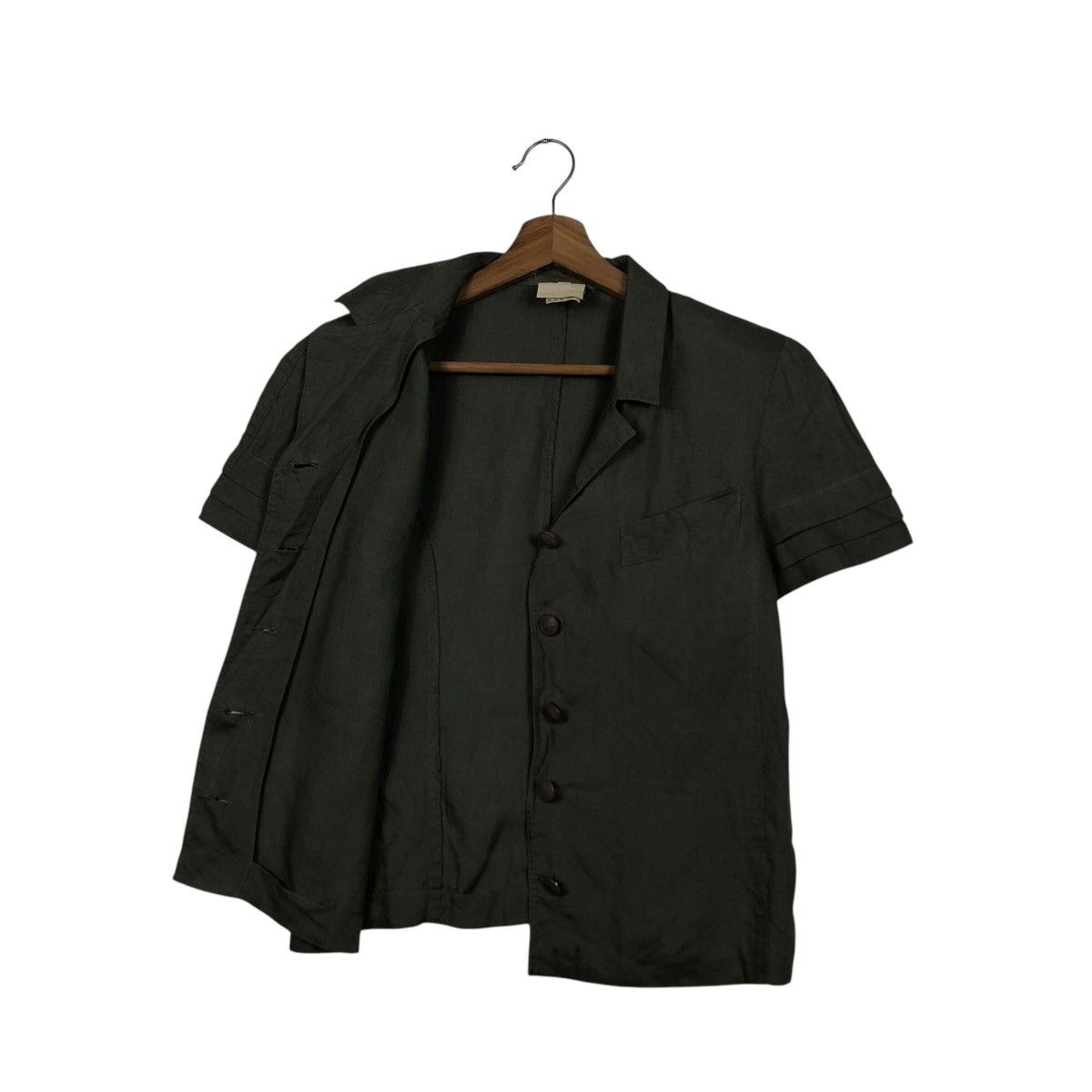 Fendi 📌Vintage Fendi Short Sleeve Shirt Jacket Size US M / EU 48-50 / 2 - 12 Thumbnail