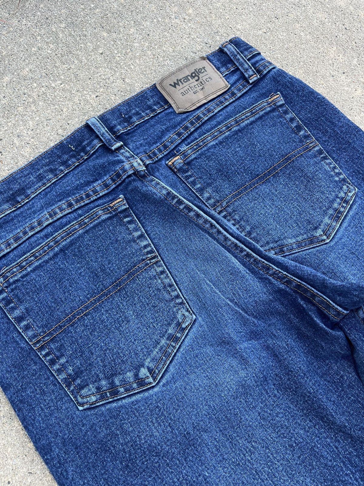 JNCO × Vintage × Wrangler Crazy Vintage Y2K Wrangler Wash Jeans Size US 32 / EU 48 - 8 Thumbnail