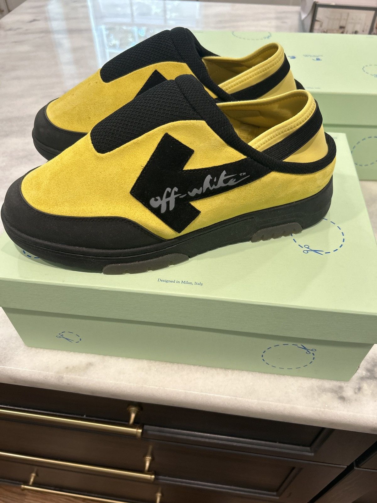 Off-White × Virgil Abloh Off White out of office mule size 44 