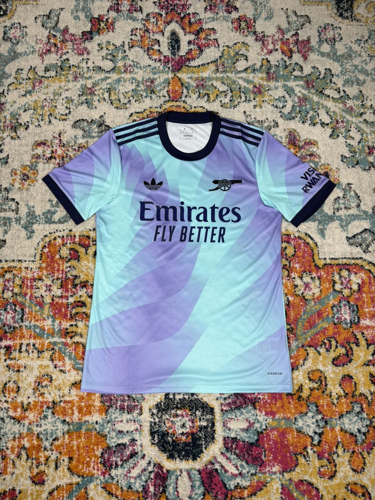 Adidas Adidas arsenal 2022/23 third kit Size US L / EU 52-54 / 3 - 1 Thumbnail