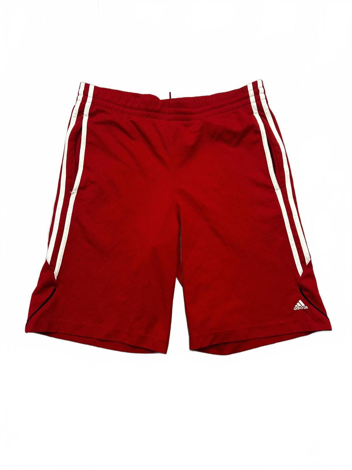 Adidas Adidas Men's Red Sports Shorts Size US 26 / EU 42 - 2 Thumbnail