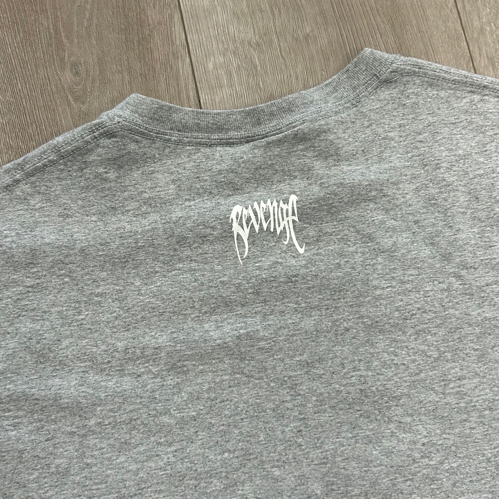 Revenge Revenge x Young Thug Sp5der Photo Tee T Shirt Gray Large Size US L / EU 52-54 / 3 - 8 Thumbnail