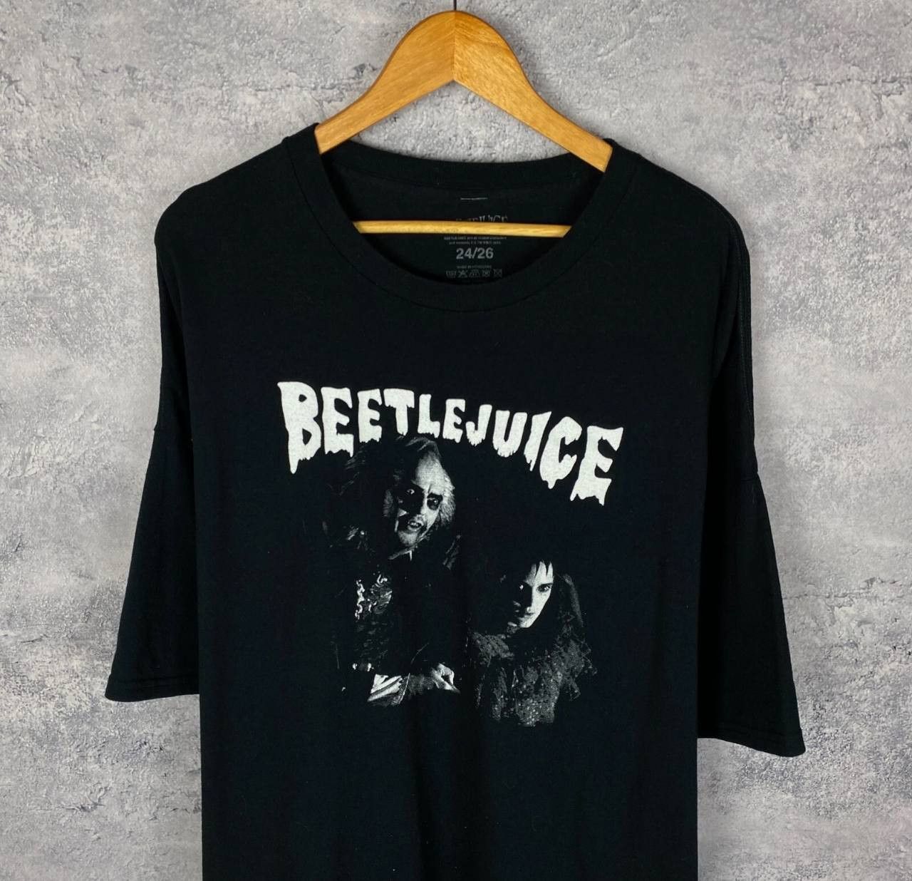 Band Tees Beetlejuice Tee Men's Size 24/26 Black Short Sleeve ` Size US XL / EU 56 / 4 - 2 Thumbnail