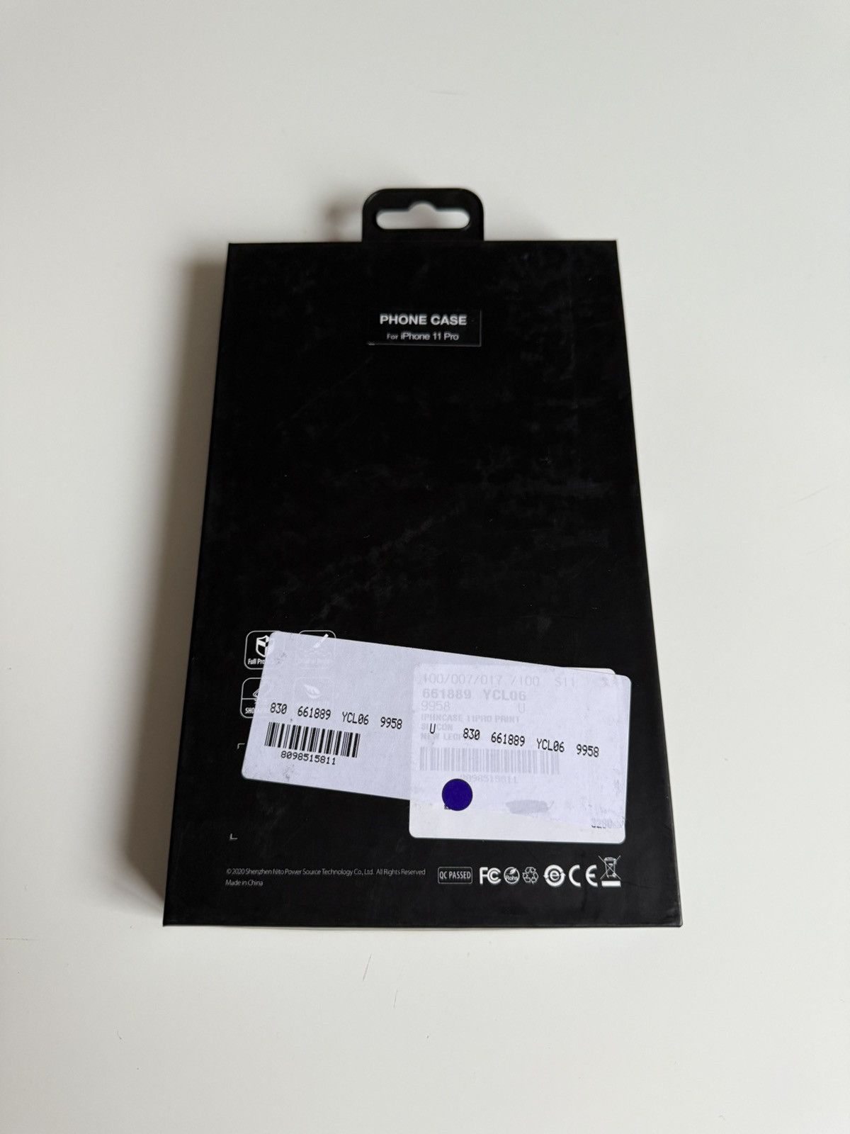 Saint Laurent Paris Saint Laurent iPhone 11 Pro Case in Brown Leopard Silicone Size ONE SIZE - 3 Thumbnail