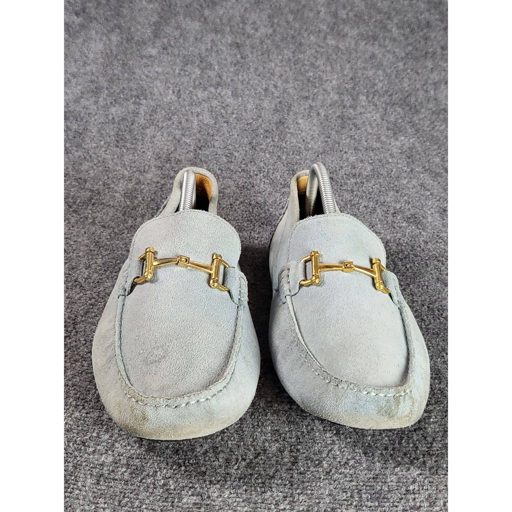 Saks Fifth Avenue Saks Fifth Avenue Loafers Men Sz 11.5M Powder Blue Suede Des Size US 11.5 / EU 44-45 - 3 Thumbnail