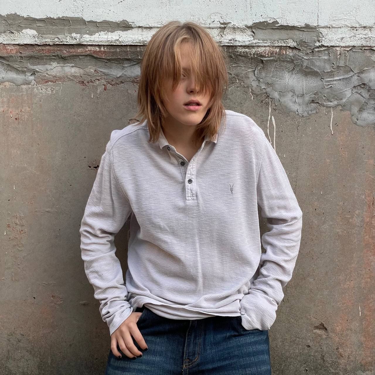 Allsaints Vintage Allsaints Long-sleeve T-shirts Basic Japan Style Y2K Size US S / EU 44-46 / 1 - 1 Thumbnail