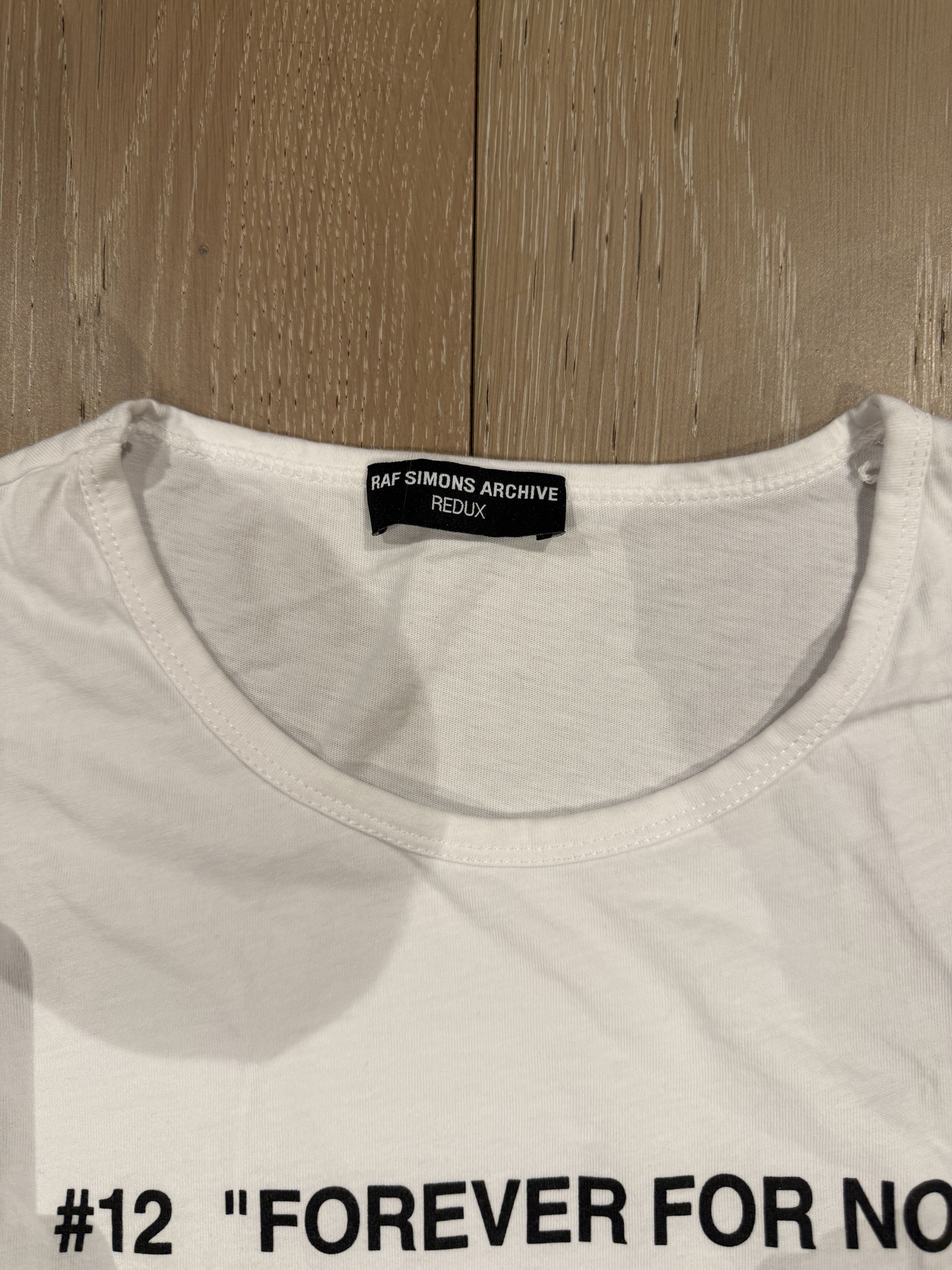 Raf Simons 💚 Raf Simons Redux Kollaps Tank Top White X-Large Size US XL / EU 56 / 4 - 4 Thumbnail