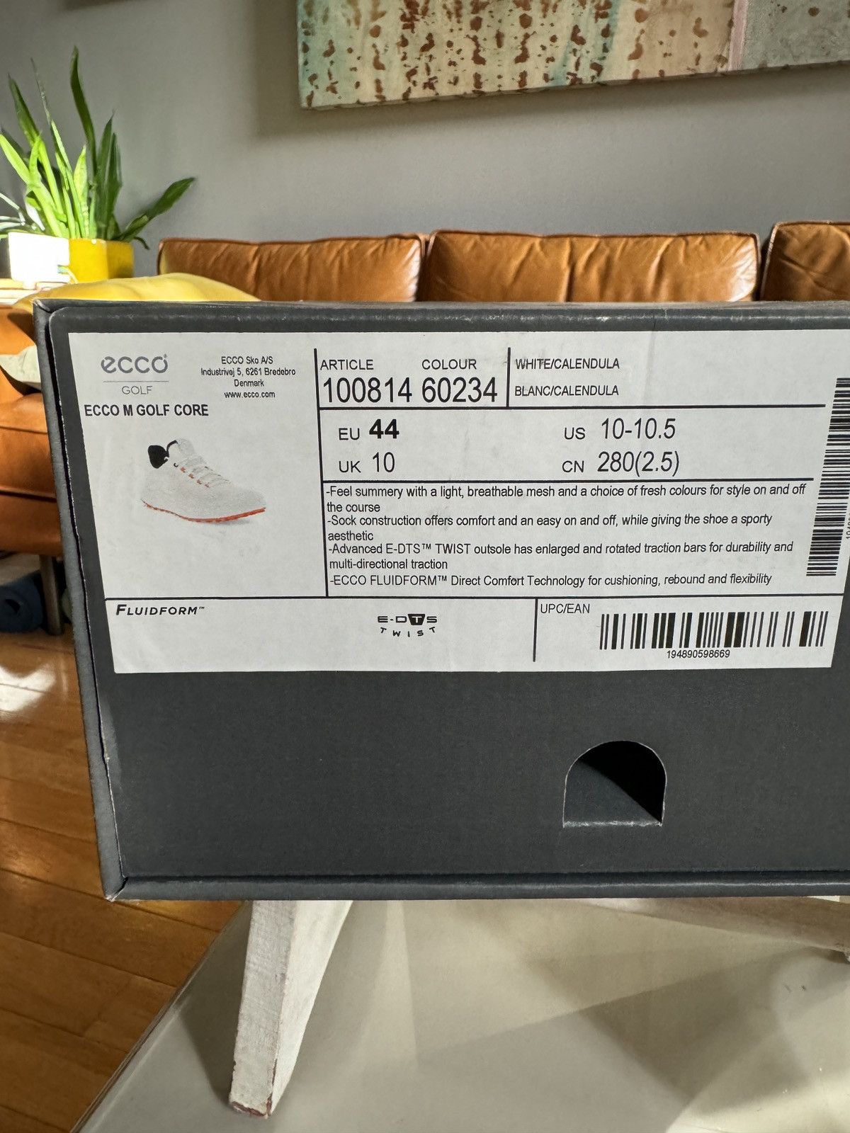 Ecco Brand new in box Ecco Golf Shoe 10.5 Size US 10.5 / EU 43-44 - 9 Thumbnail
