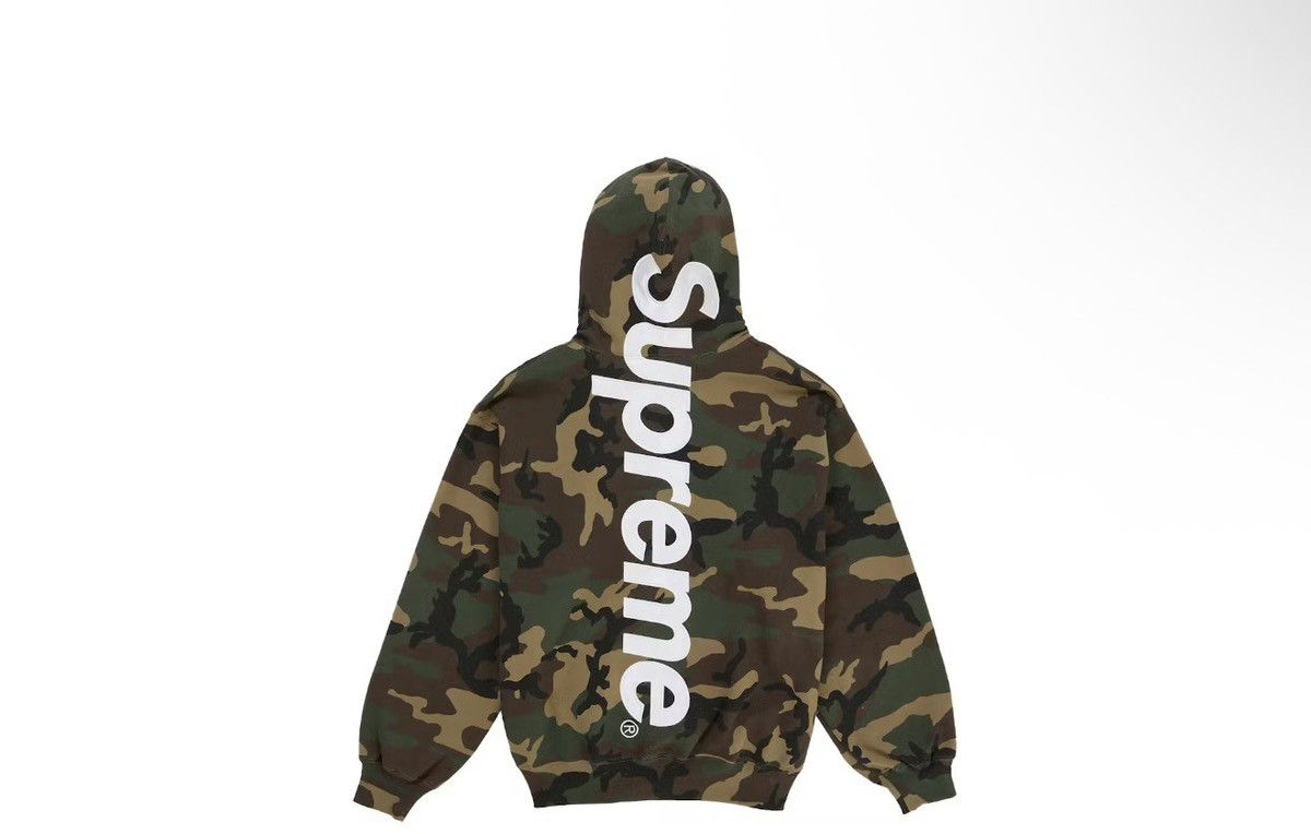 Supreme Supreme Satin Applique Hooded sweatshirt (SS26) Size US L / EU 52-54 / 3 - 2 Thumbnail