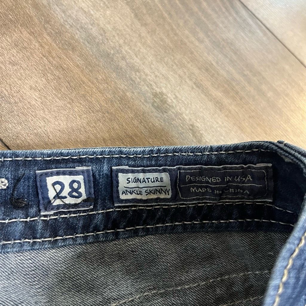 Other Miss Me Blue Denim Casual Skinny Jean Women 28 Size 28" / US 6 / IT 42 - 4 Thumbnail