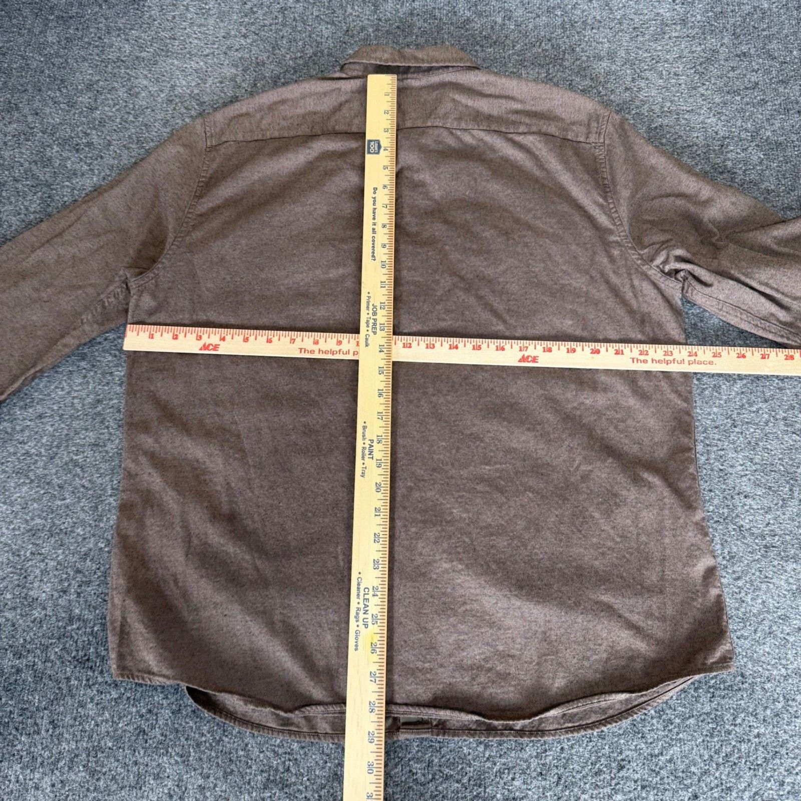 Banana Republic Banana Republic Mens XL Brown Ultra Soft Flannel Shirt LS Size US XL / EU 56 / 4 - 4 Thumbnail