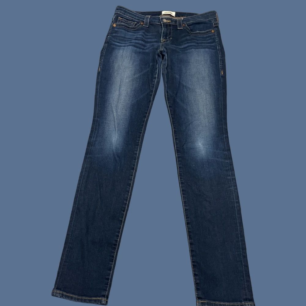 Vintage BIG STAR Jeans Maddie Skinny Womens 27 Regular Blue Denim Stretch Pockets 90s Stars Vintage Collection Size 27" / US 4 / IT 40 - 1 Thumbnail