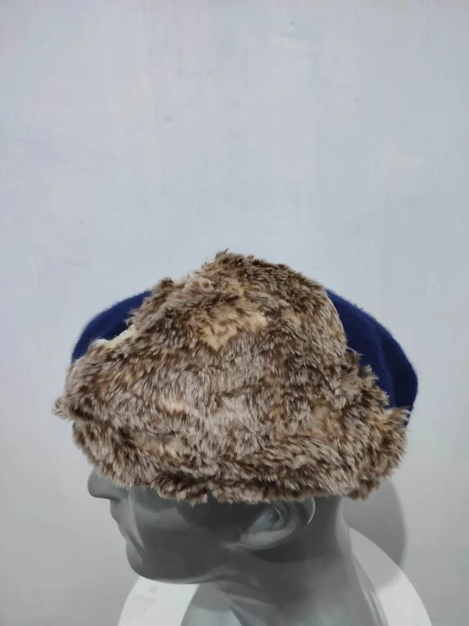 Japanese Brand Bask And Fur Beret Hats Size ONE SIZE - 2 Thumbnail