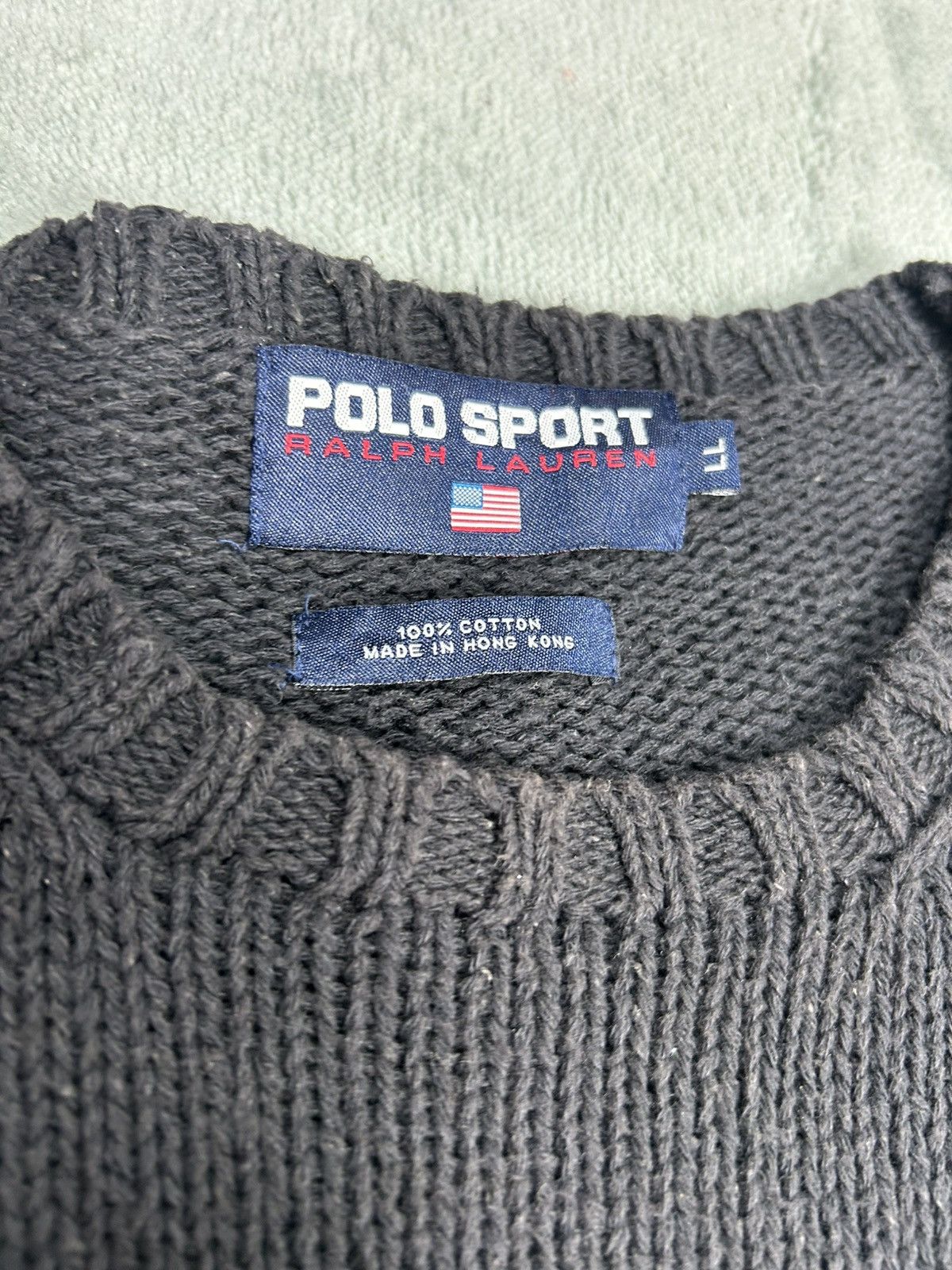Polo Ralph Lauren Vintage Polo Sport Ralph Lauren Knitwear Size US XL / EU 56 / 4 - 4 Thumbnail