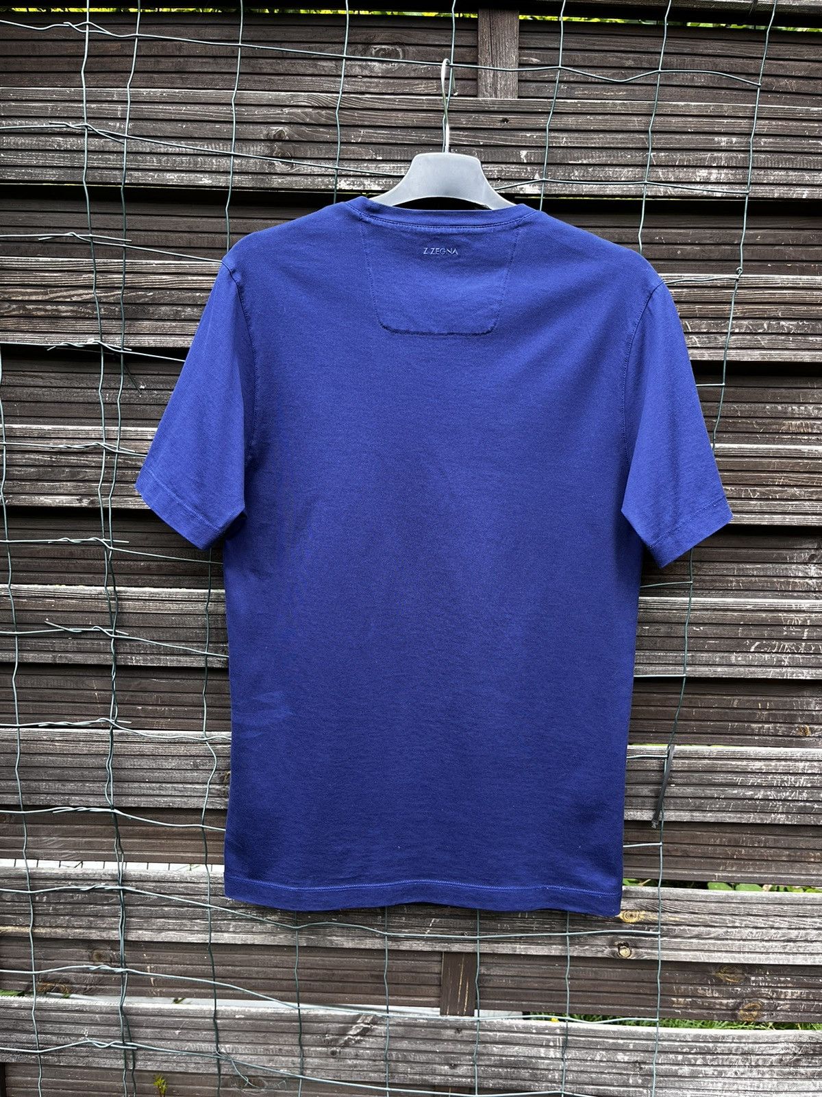 Ermenegildo Zegna 🔵 Z ZEGNA BIG LOGO LUXURY HYPE T SHIRT Y2K TEE Size US S / EU 44-46 / 1 - 7 Thumbnail