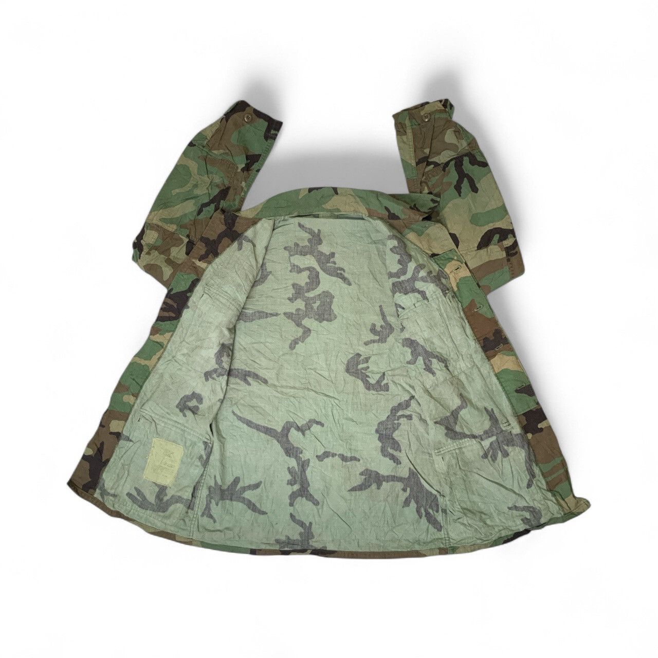 Other Rare Design Vintage US Military Woodland Camo BDU Jacket Size US M / EU 48-50 / 2 - 3 Thumbnail